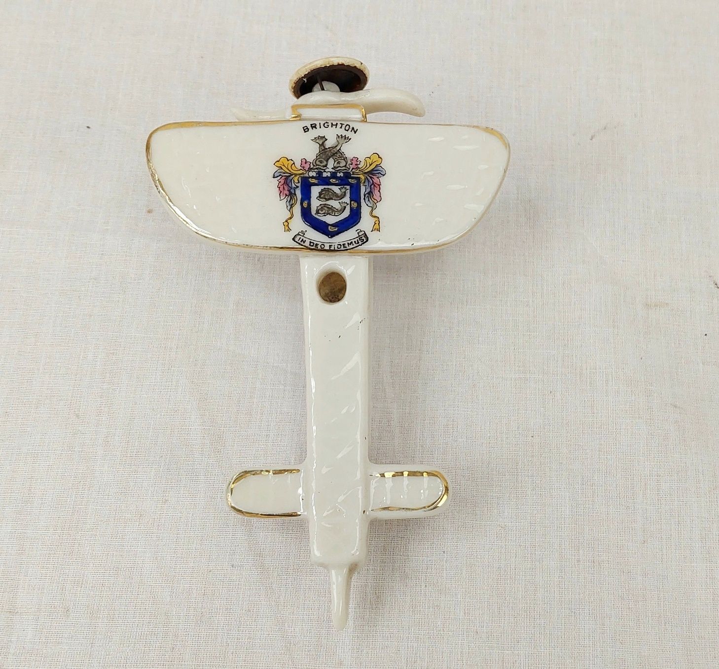 JA_2117205116 - WW1 Corona Crested China Model of a Monoplane – Brighton (2)