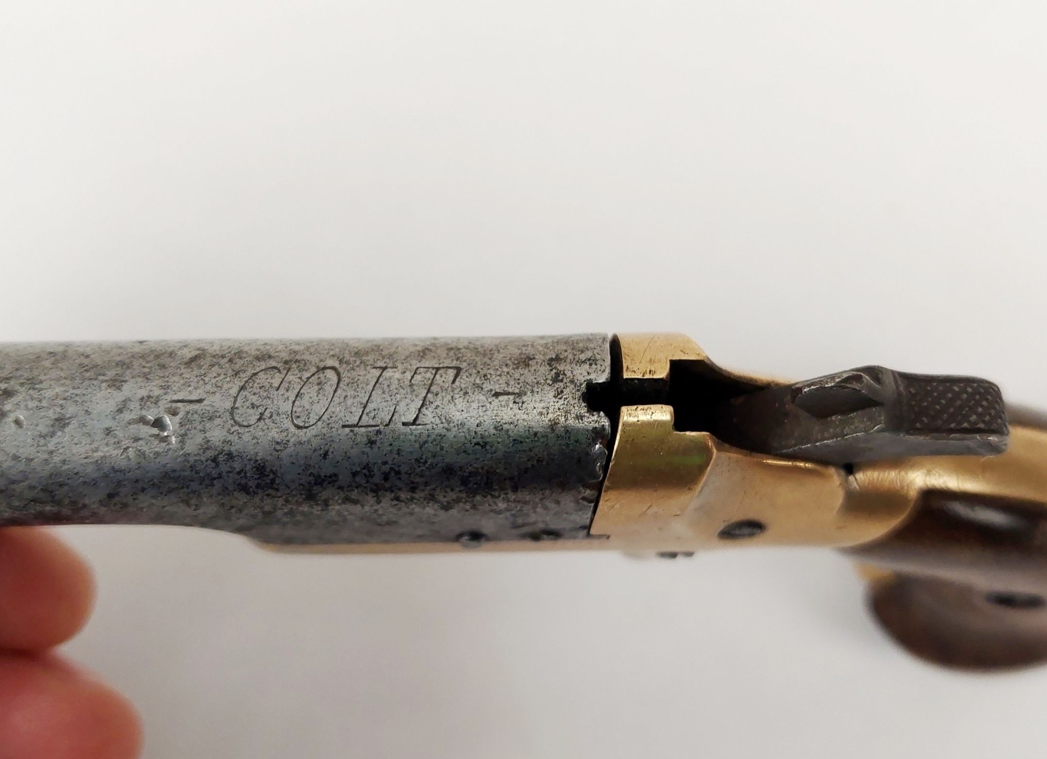 Mid 19th Century Colt .41 Derringer Rimfire Pistol 12