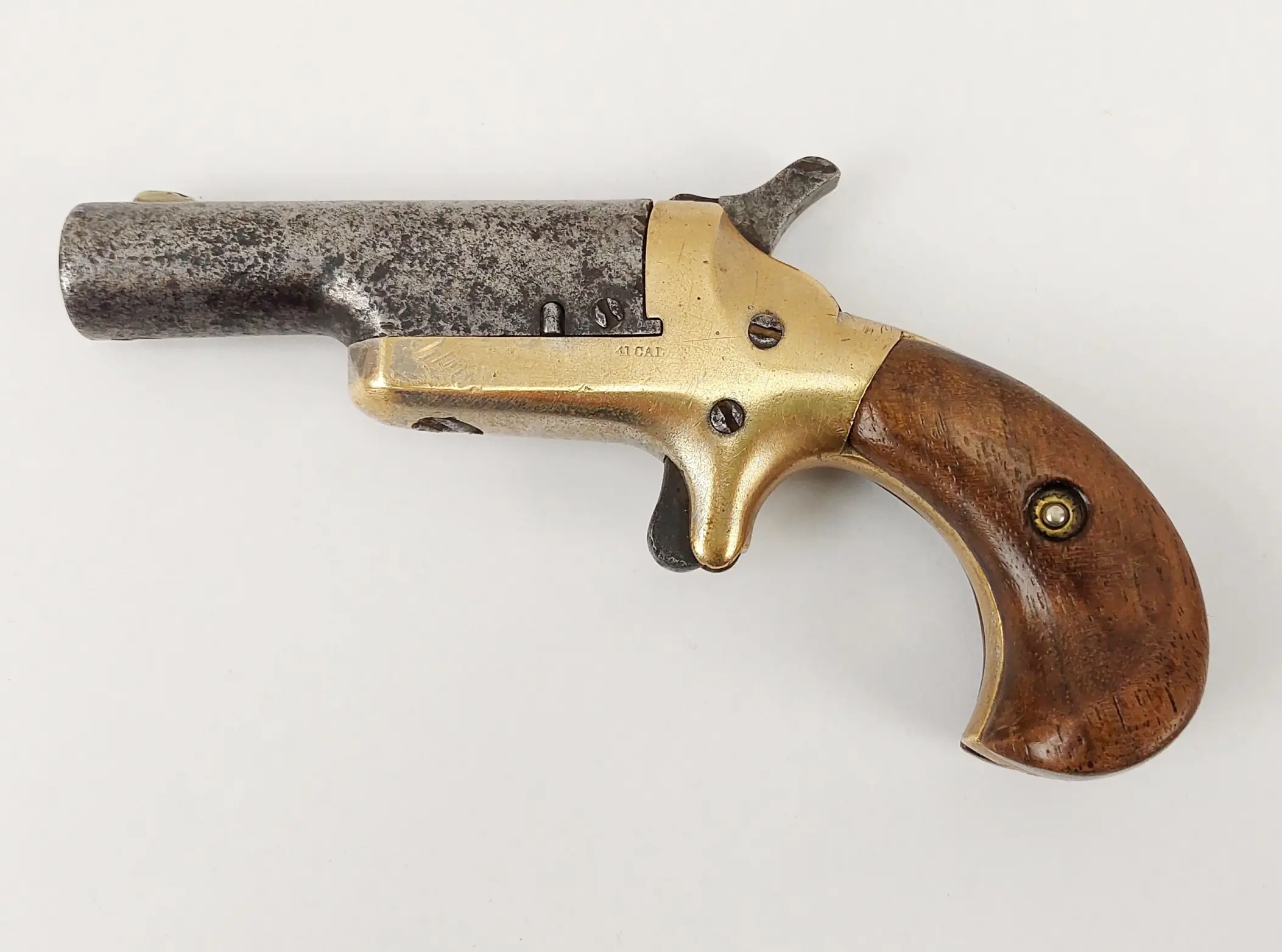 Mid 19th Century Colt .41 Derringer Rimfire Pistol 9