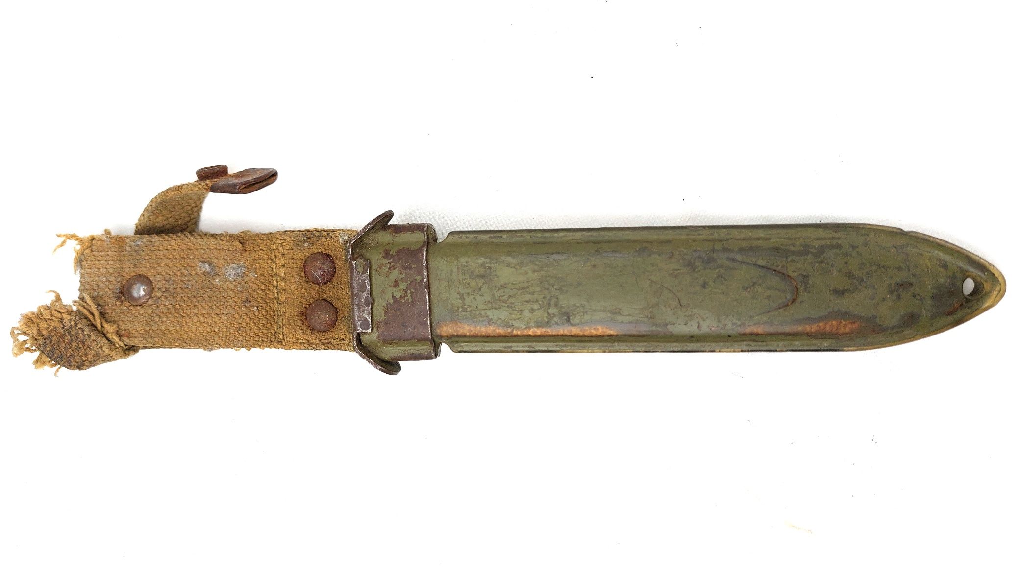 Reproduction, U.S., WW2, M3 Fighting Knife (S.W.I. 1943), with M6 Scabbard (15)