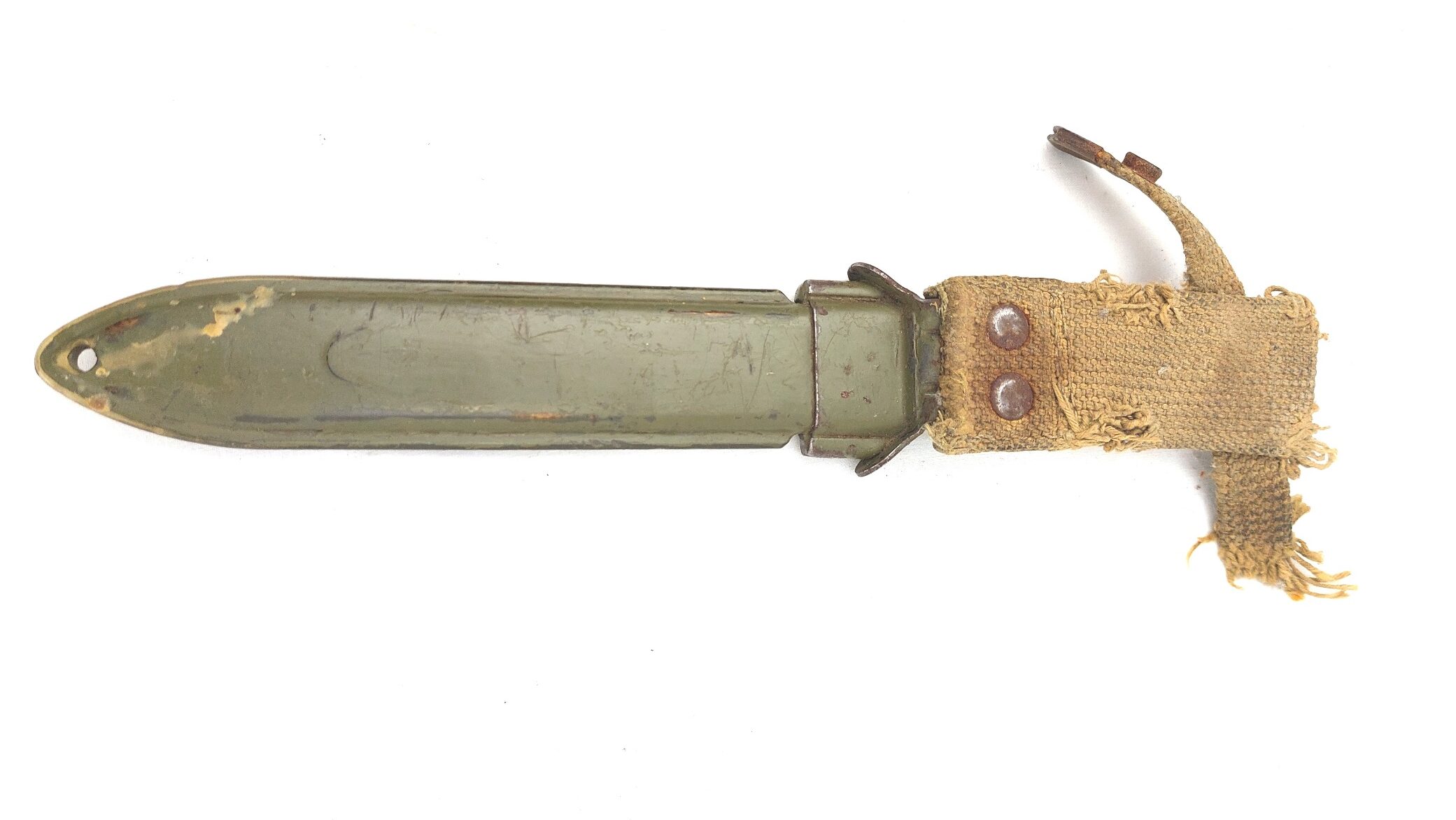 Reproduction, U.S., WW2, M3 Fighting Knife (S.W.I. 1943), with M6 Scabbard (16)