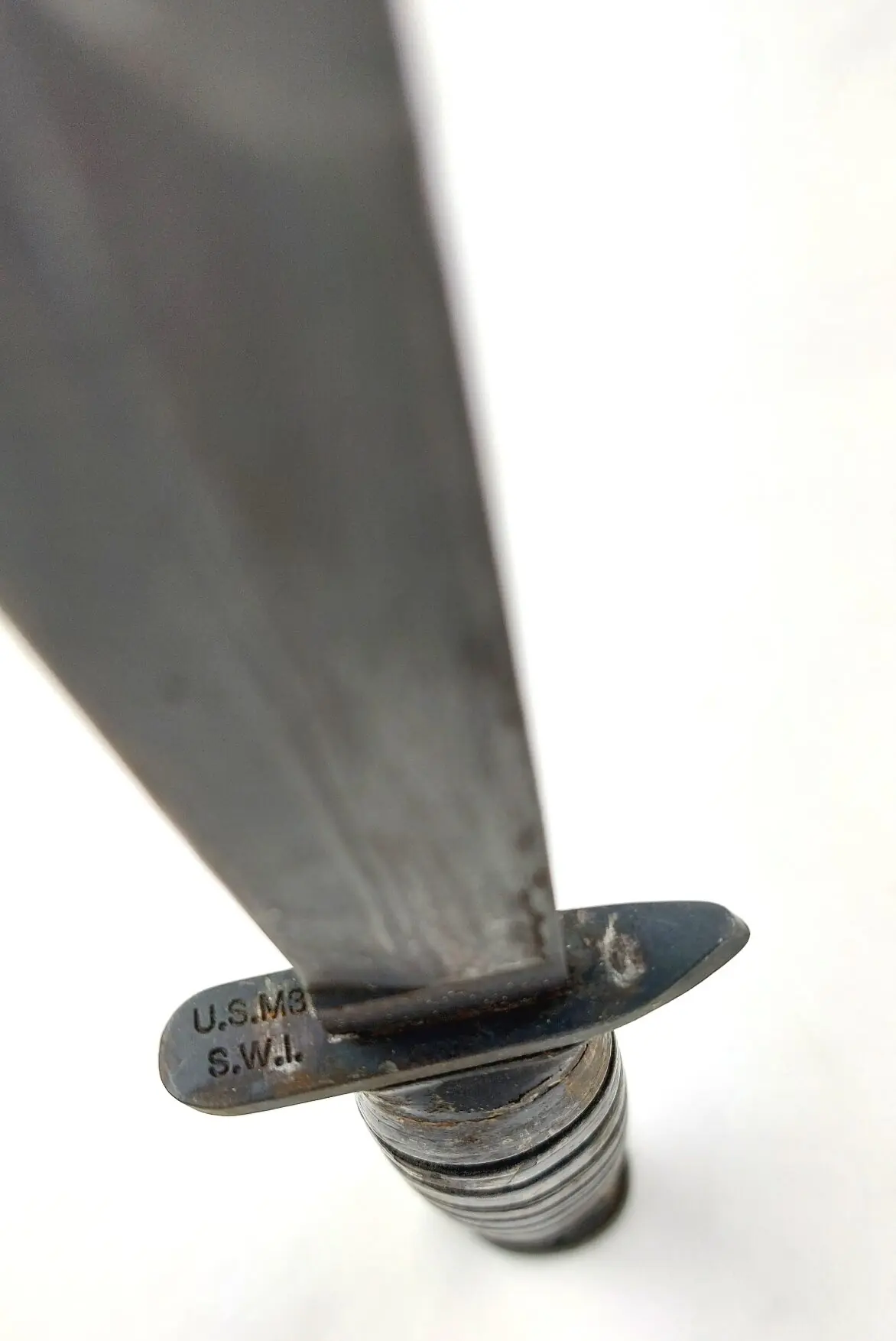 Reproduction, U.S., WW2, M3 Fighting Knife (S.W.I. 1943), with M6 Scabbard (8)