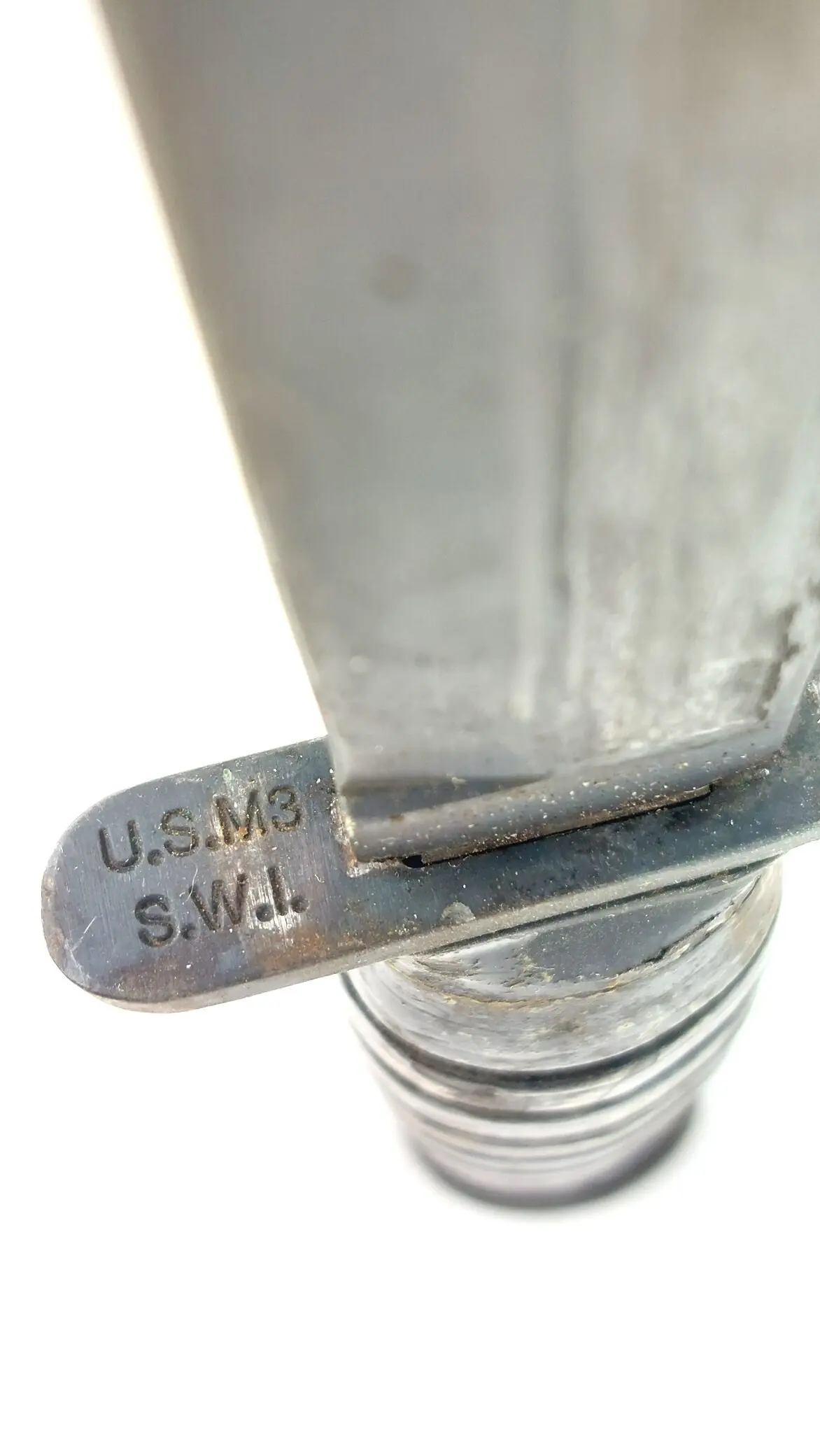 Reproduction, U.S., WW2, M3 Fighting Knife (S.W.I. 1943), with M6 Scabbard (9)