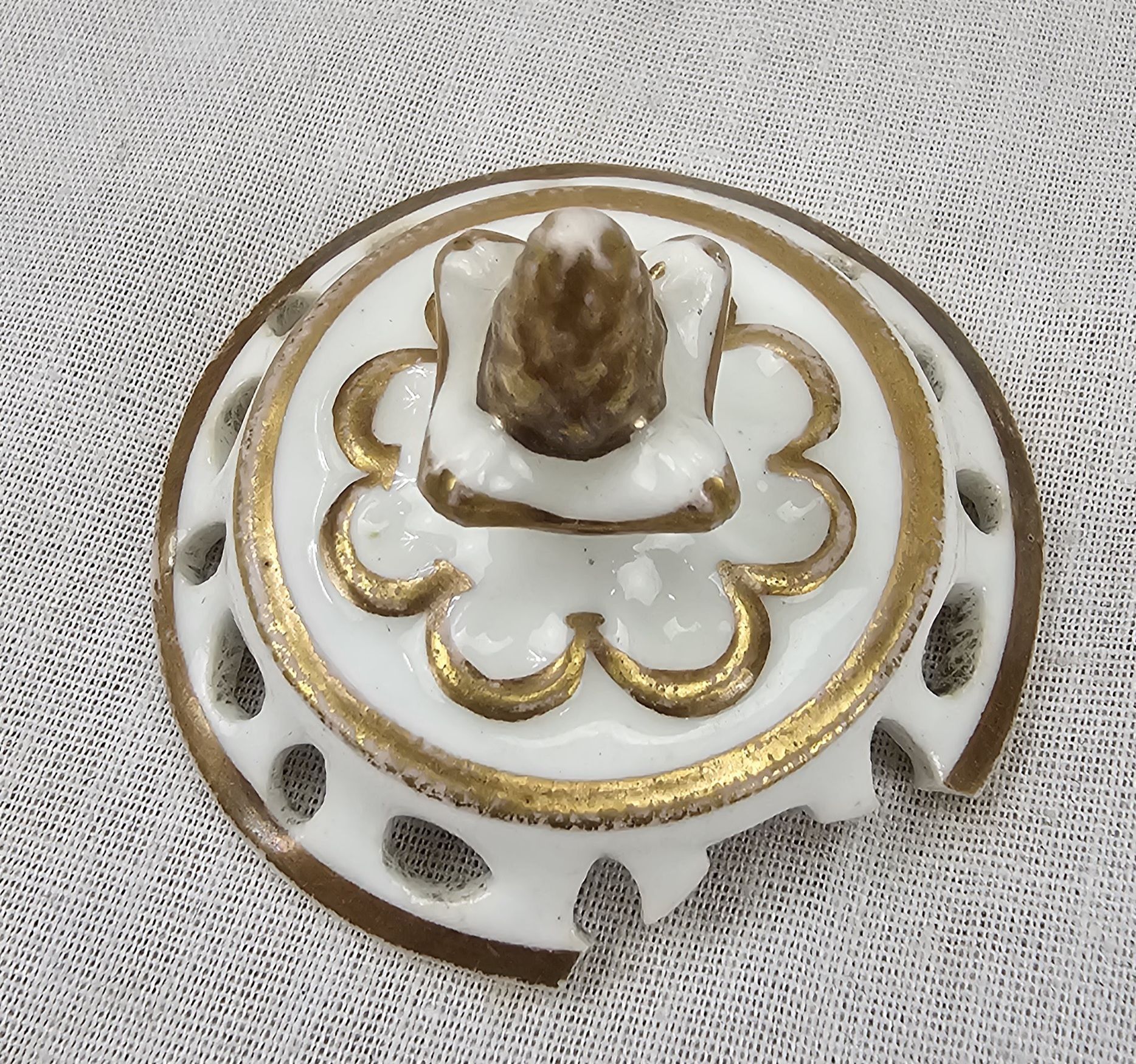 c1810 Chamberlain Worcester Pot Pourri Urn Vase 4