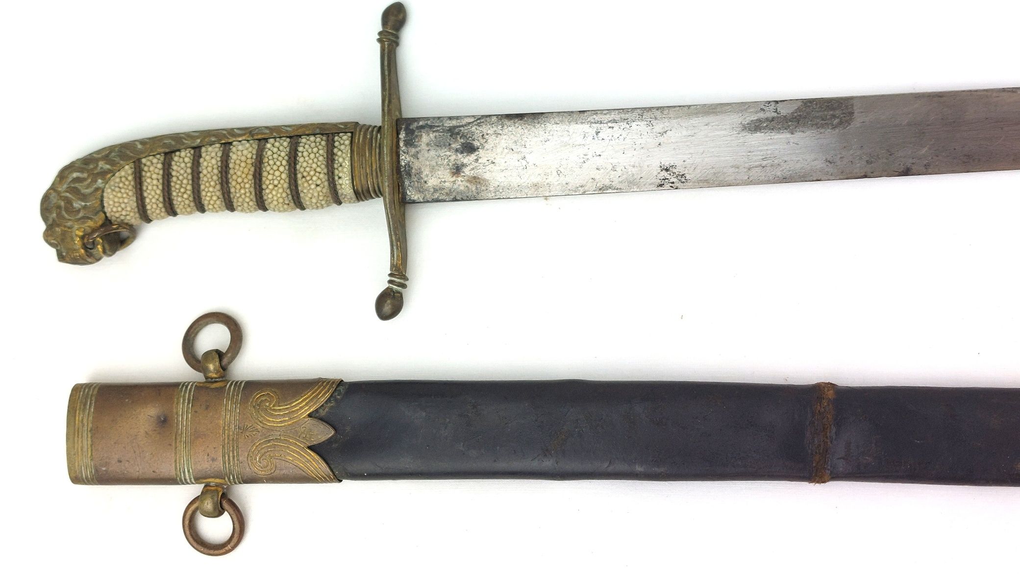 British, 1879 Pattern Naval Midshipman's Dirk — Short Sword (2)