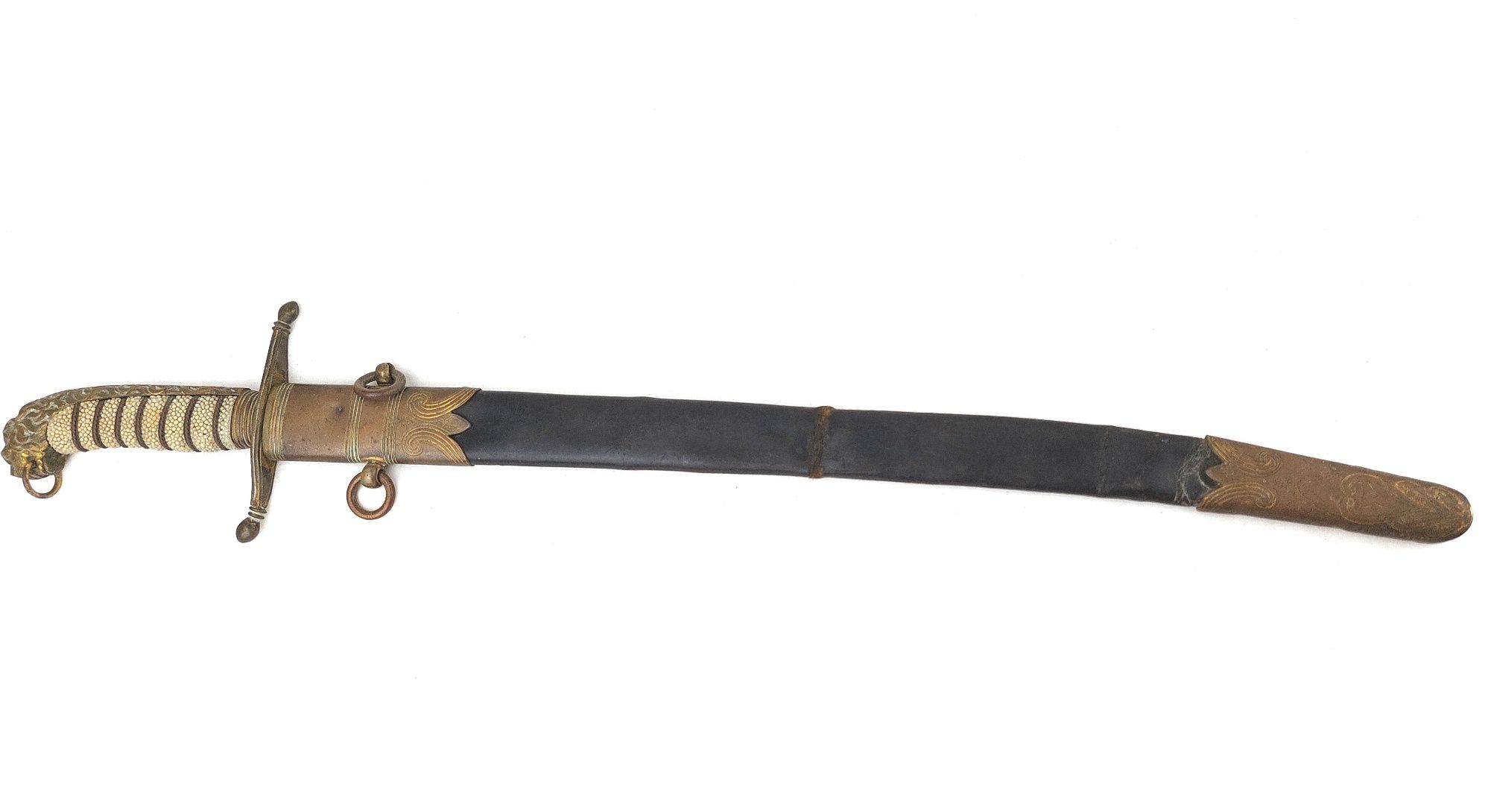 British, 1879 Pattern Naval Midshipman's Dirk — Short Sword (29)