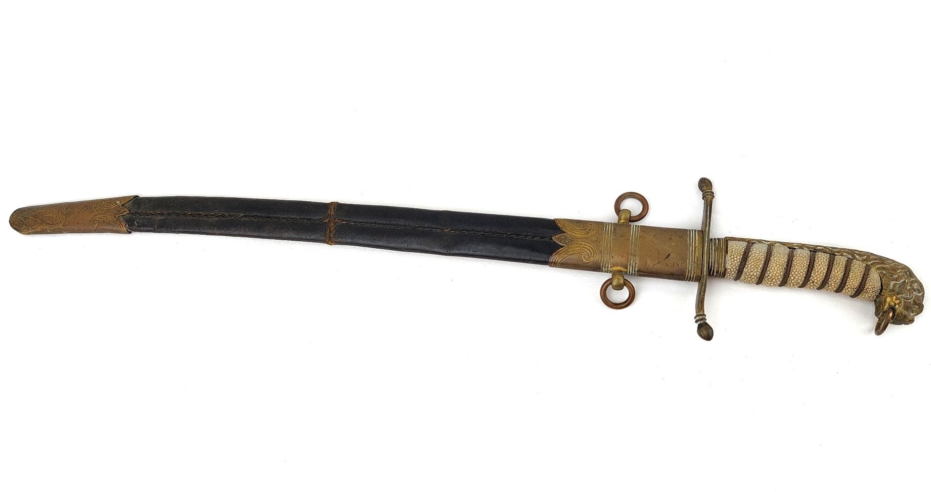 British, 1879 Pattern Naval Midshipman's Dirk — Short Sword (30)