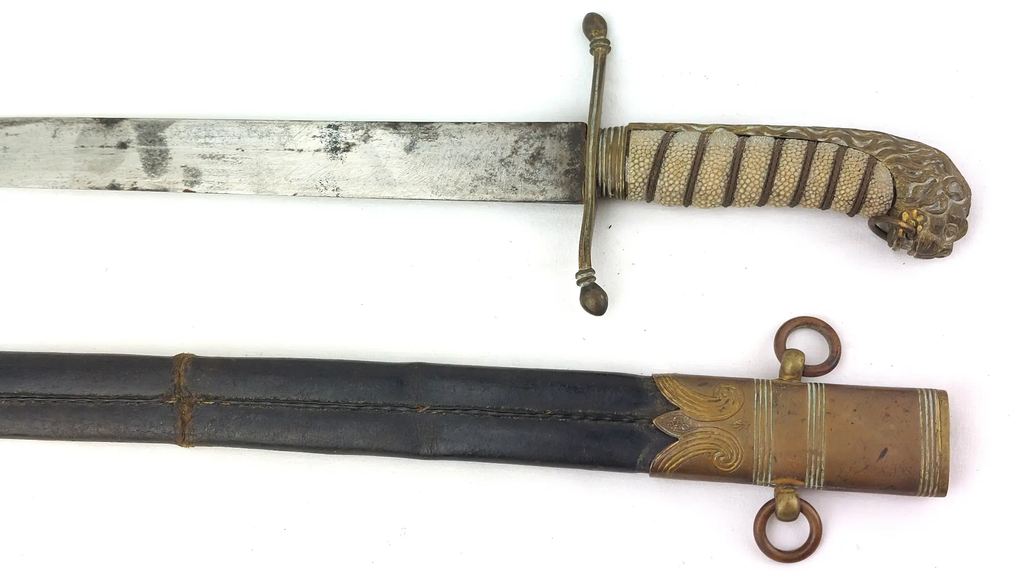 British, 1879 Pattern Naval Midshipman's Dirk — Short Sword (6)