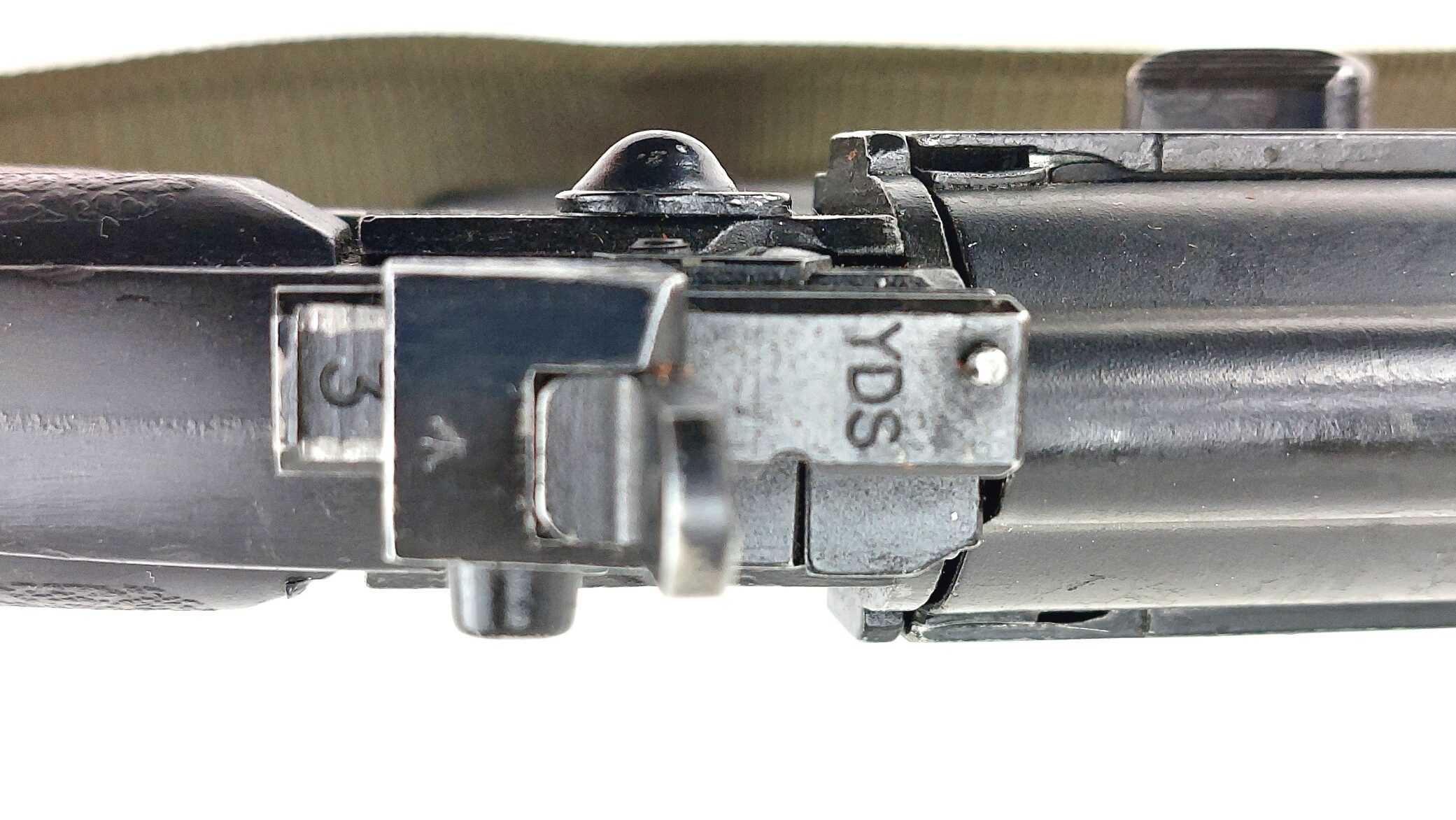 British, 1960, L1A1 SLR (Self-Loading Rifle), Withy Canvas Sling, Broad Arrow Magazine, Deactivated (19)