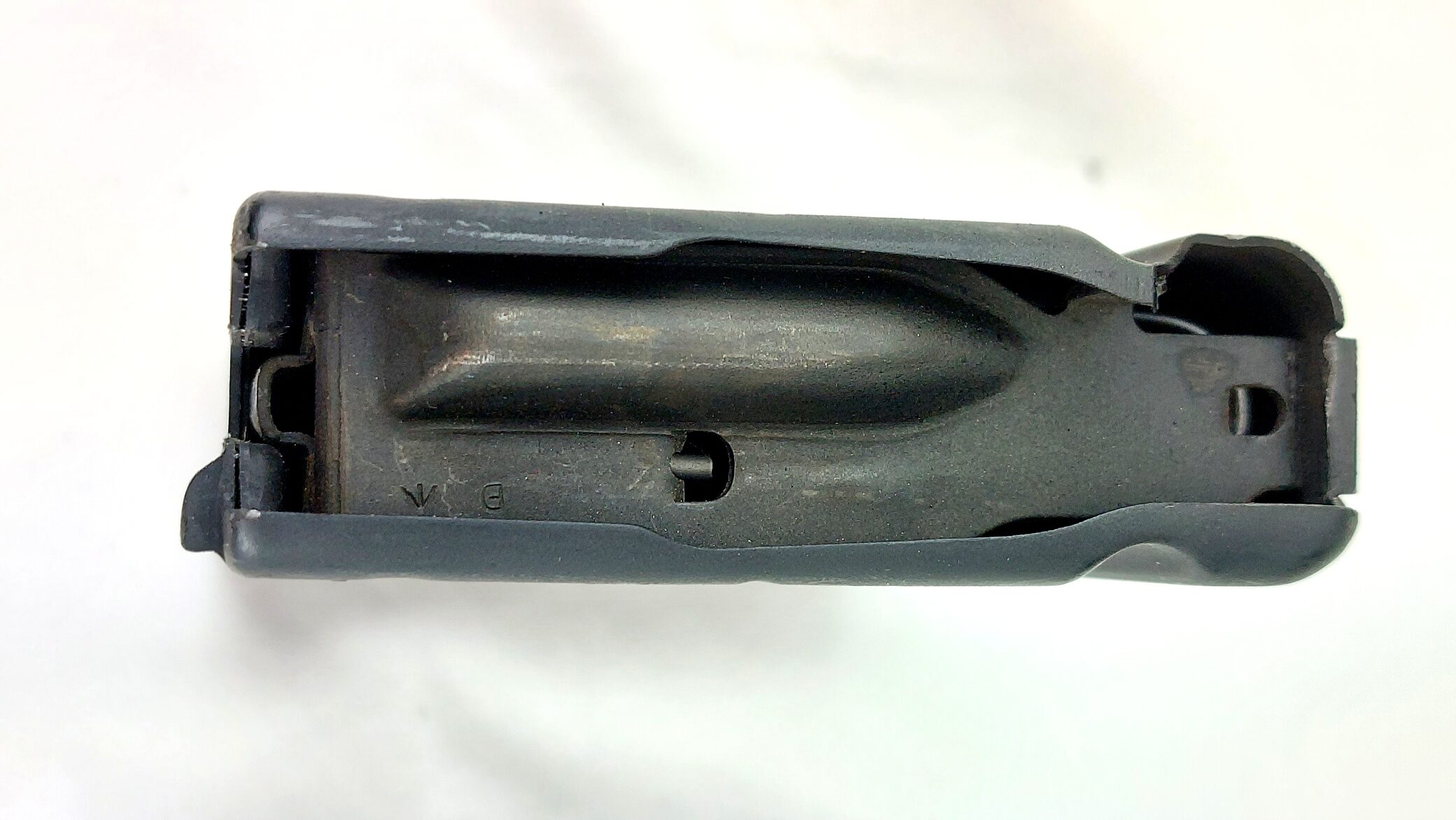 British, 1960, L1A1 SLR (Self-Loading Rifle), Withy Canvas Sling, Broad Arrow Magazine, Deactivated (32)
