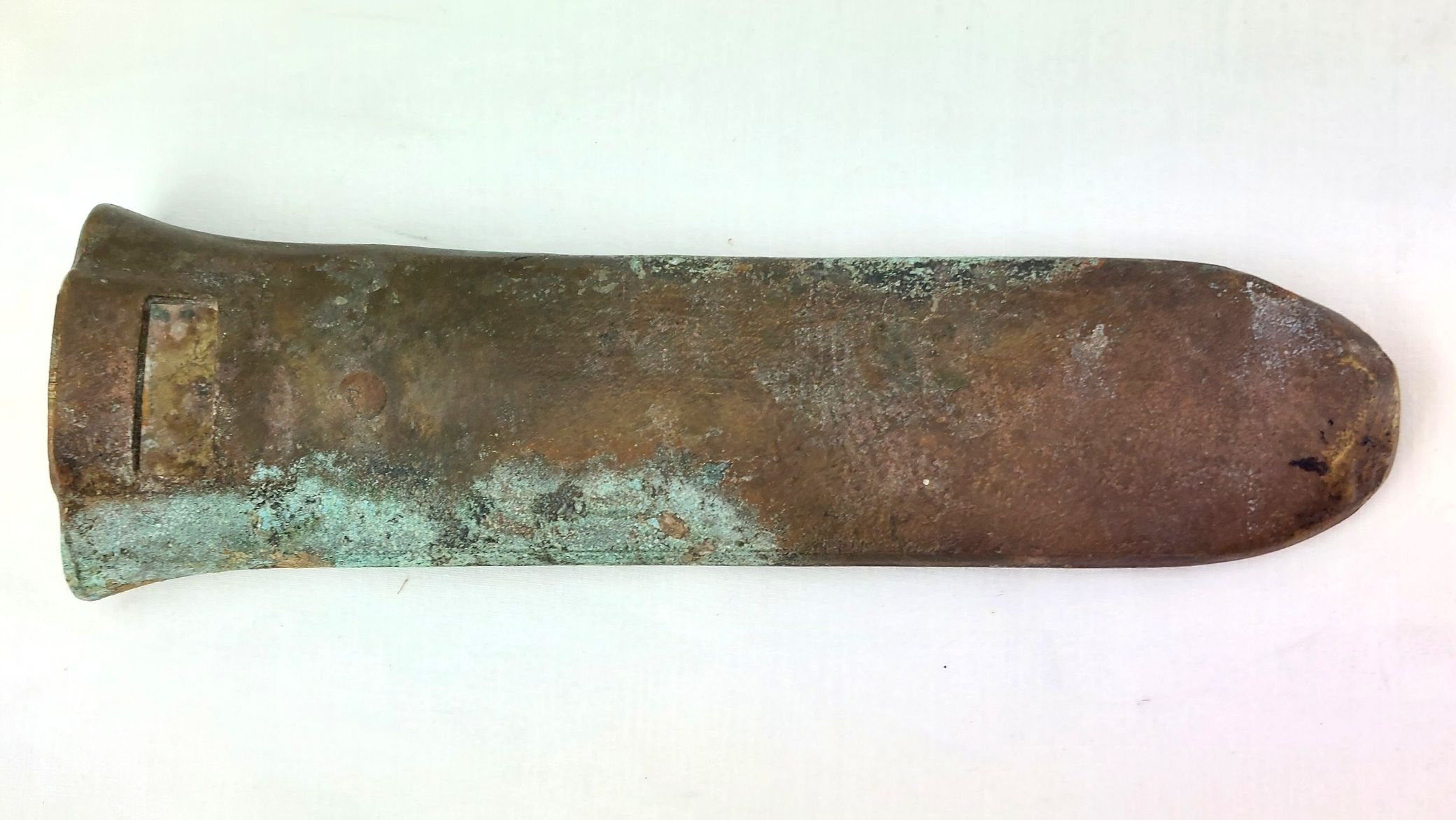 British, Post WW2, Siebe Gorman Diver’s Knife, AP.6260, Non-Magnetic, with Nato-marked scabbard (11)