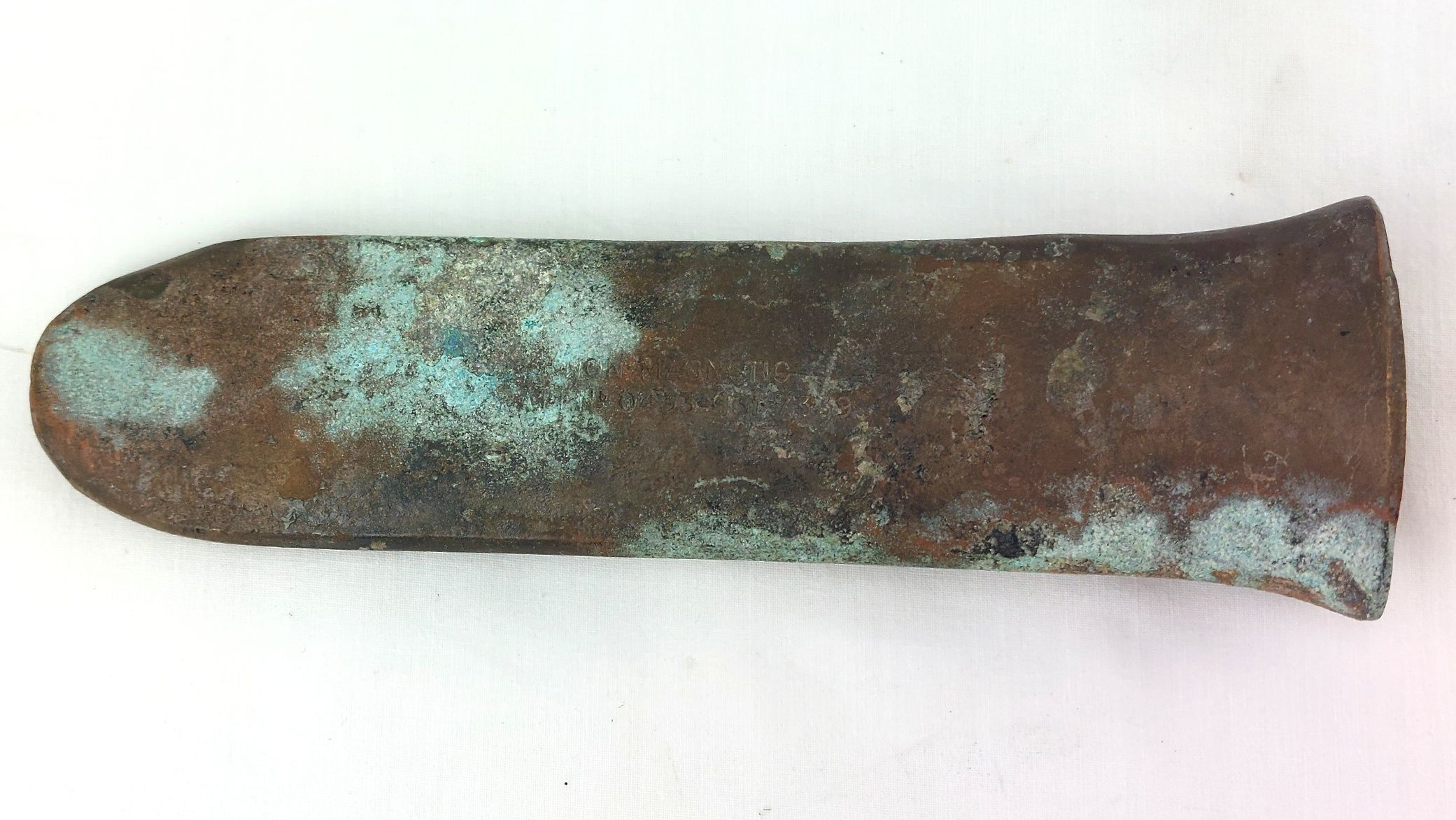 British, Post WW2, Siebe Gorman Diver’s Knife, AP.6260, Non-Magnetic, with Nato-marked scabbard (9)