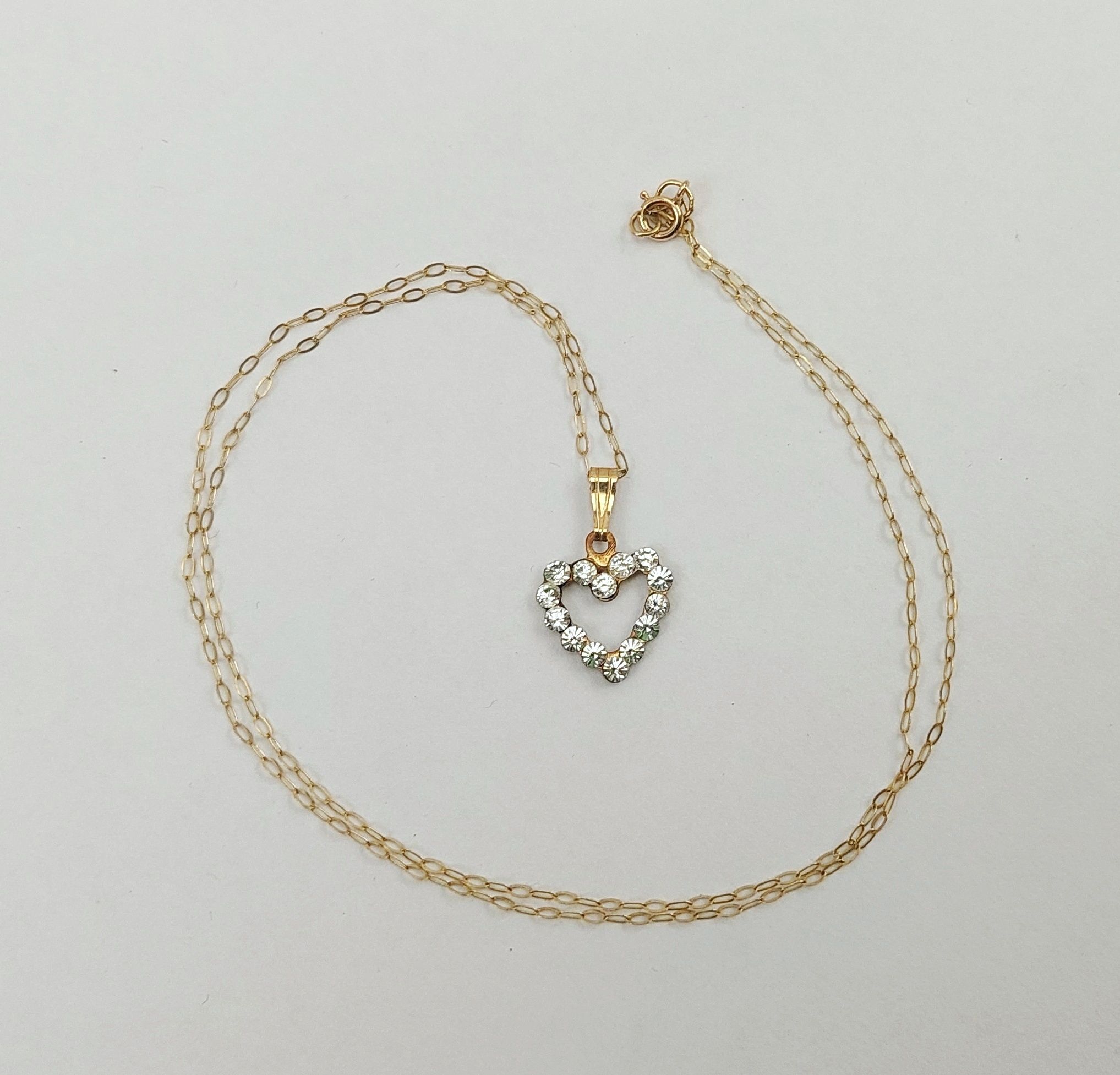 JA_1489207425 - 9ct Gold Crystal Love-Heart Pendant Necklace (1)