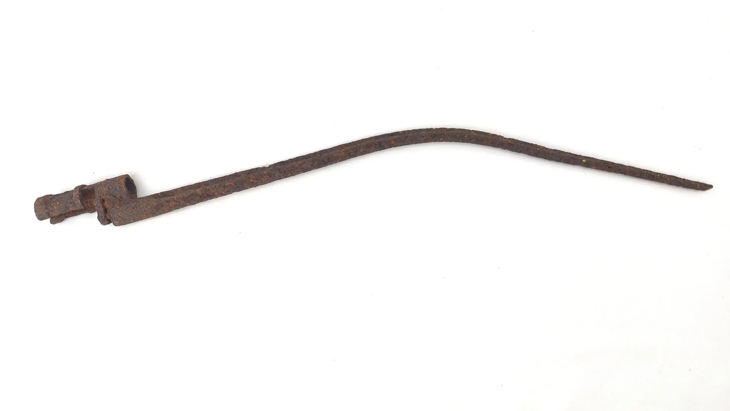Soviet, WW2, M91-30 Socket Bayonet, Battlefield Relic, Found Königsberg, East Prussia, Mounted Display (2)