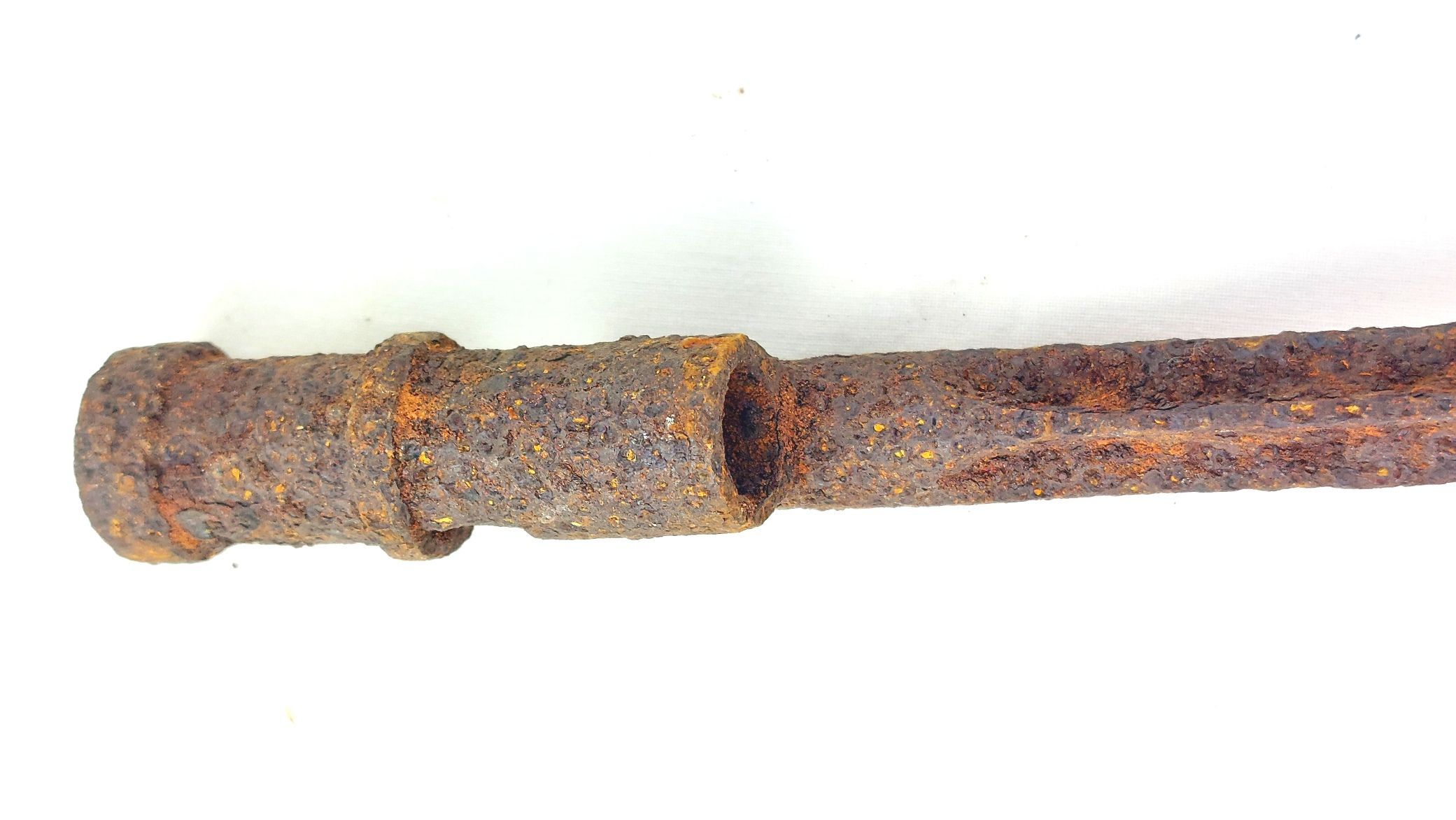 Soviet, WW2, M91-30 Socket Bayonet, Battlefield Relic, Found Königsberg, East Prussia, Mounted Display (4)