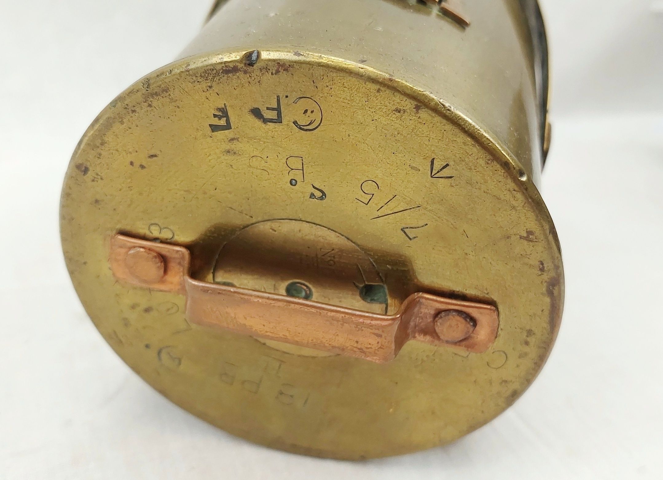 1917 18 Pounder Royal Horse Artillery Trench Art Coal Scuttle 8