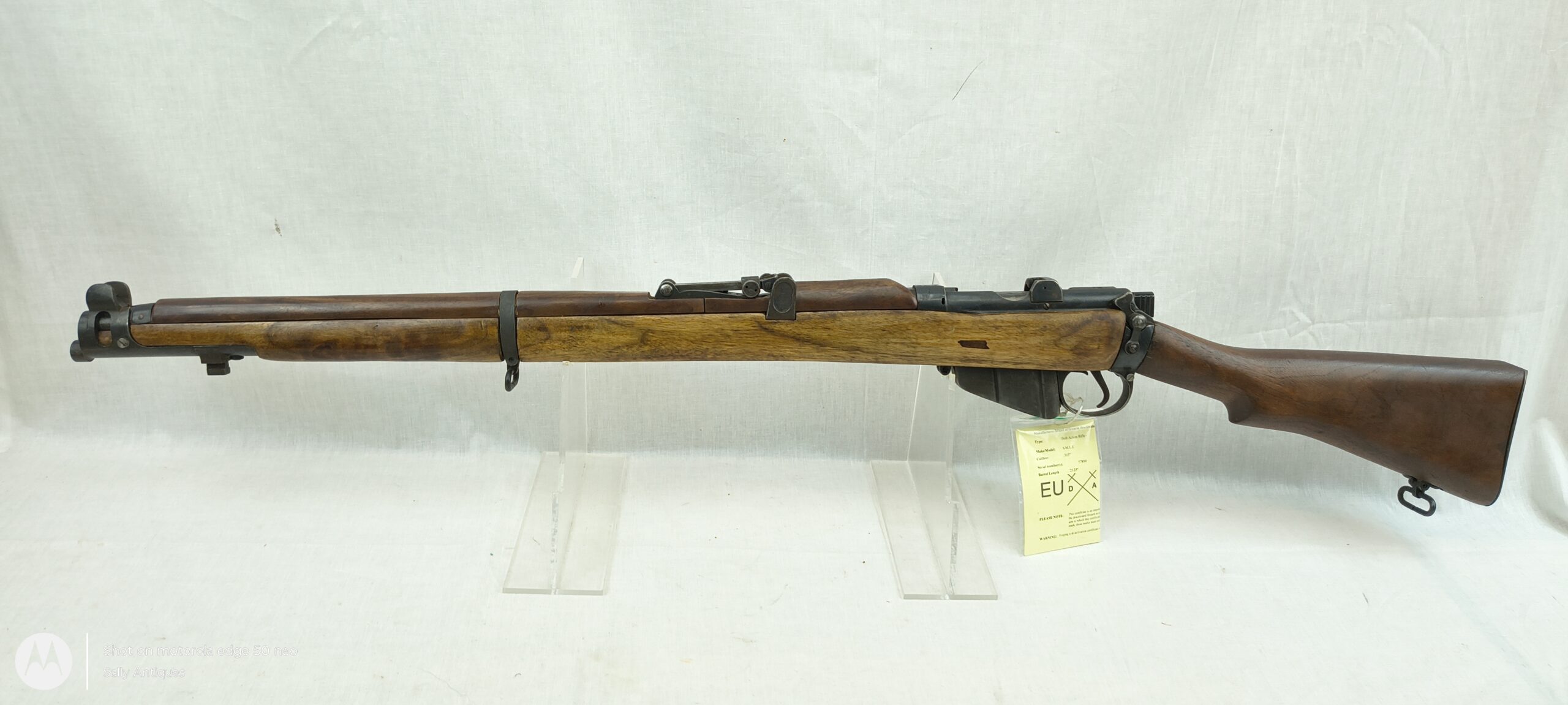 British BSA Co. SMLE Bolt Action Rifle - Deactivated EU Spec (10)