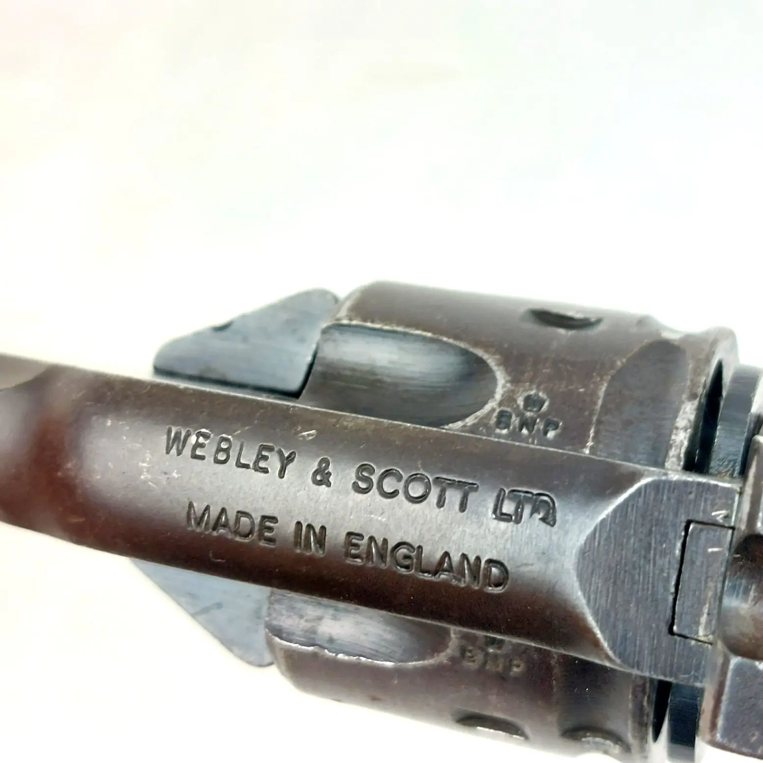 British, Webley & Scott Mk IV .38 6-Shot Revolver, Deactivated (12)