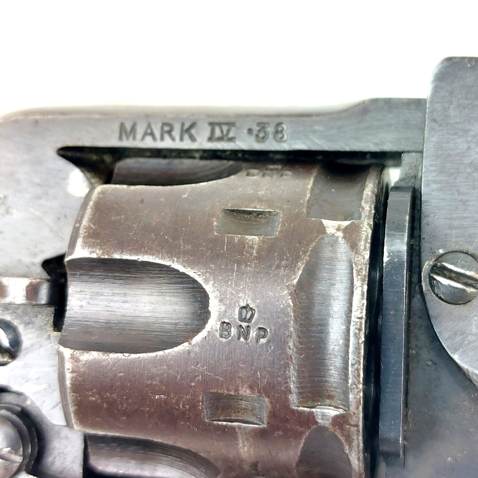 British, Webley & Scott Mk IV .38 6-Shot Revolver, Deactivated (14)