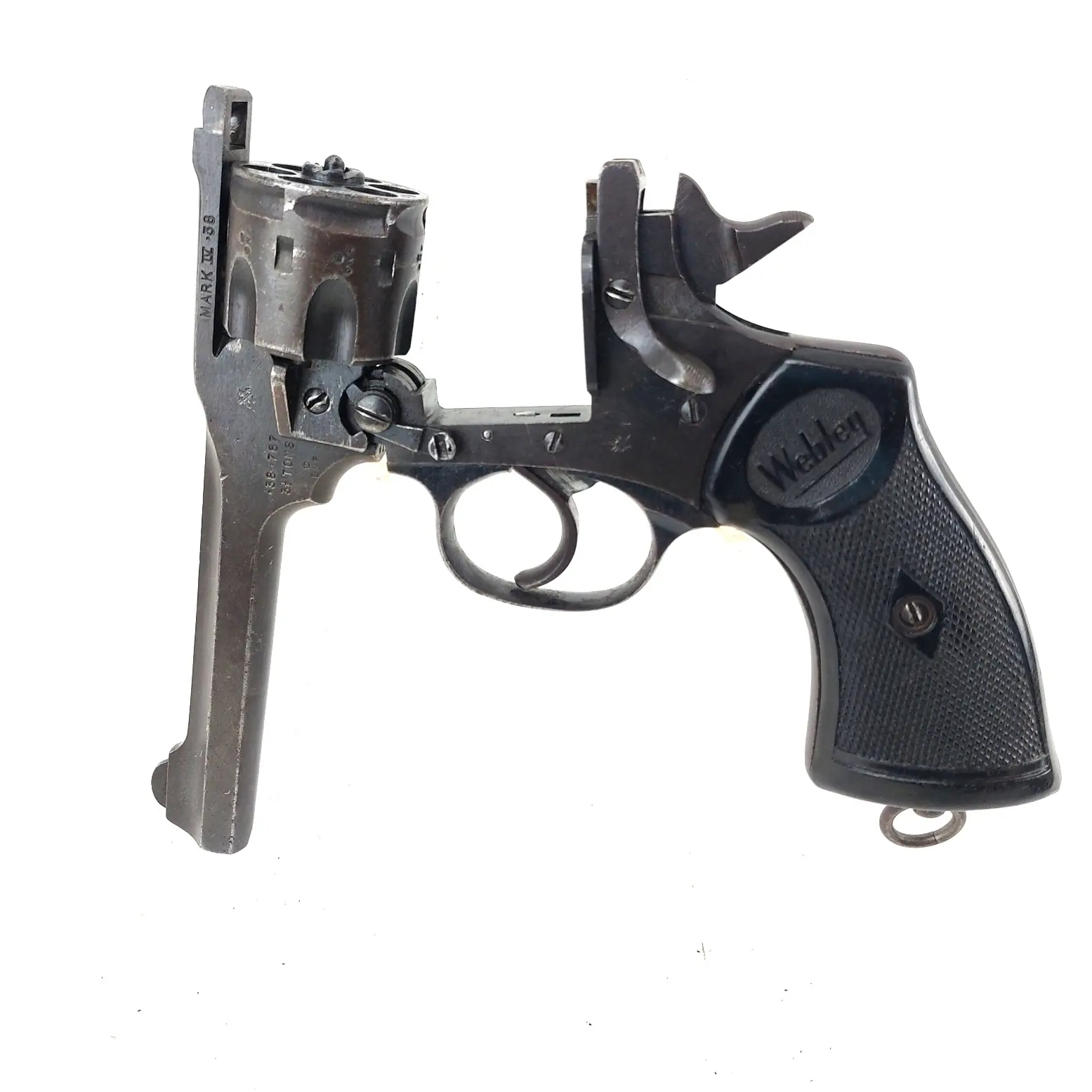 British, Webley & Scott Mk IV .38 6-Shot Revolver, Deactivated (6)