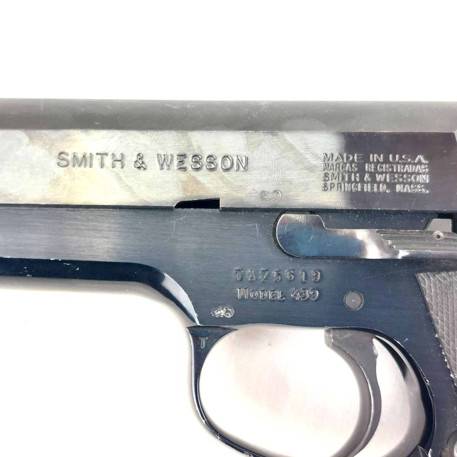 USA, 1987, Smith & Wesson Model 439 Semi-Automatic Pistol, Old