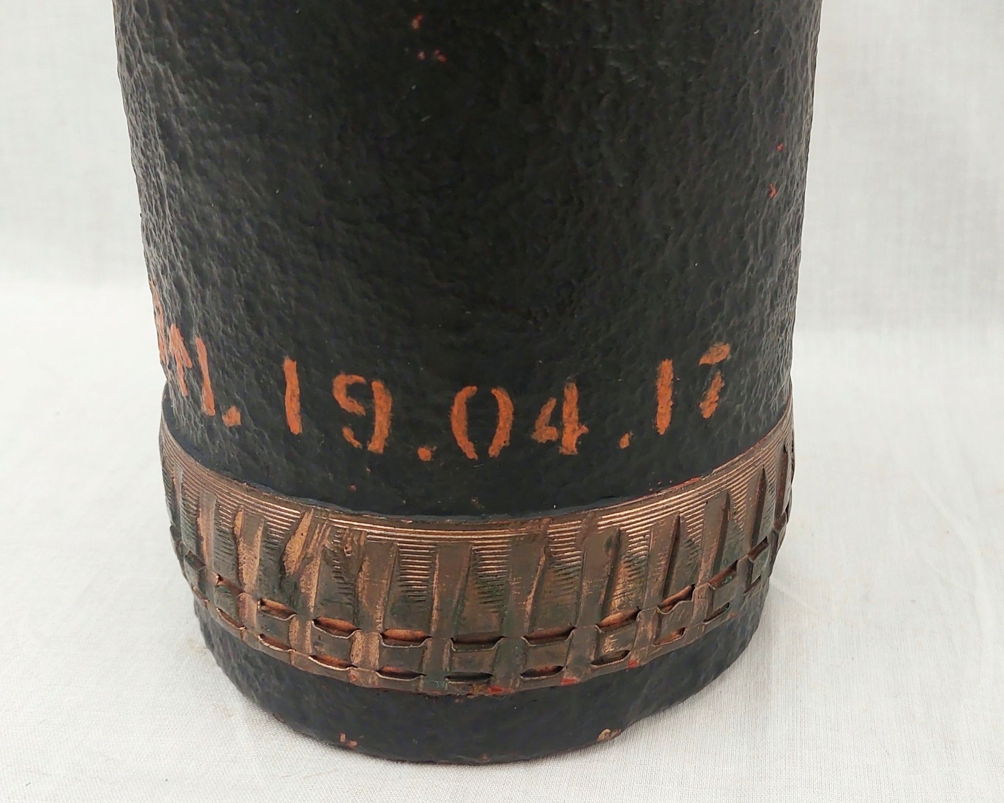 WW1 British 4.5 Howitzer Shrapnel Artillery Shell (3)