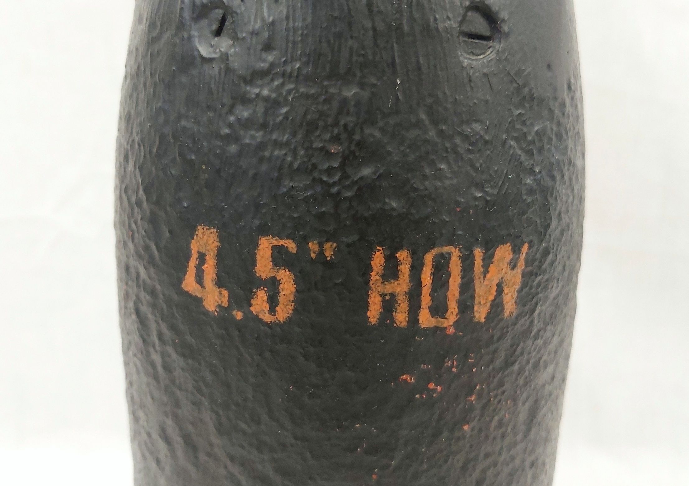 WW1 British 4.5 Howitzer Shrapnel Artillery Shell (4)