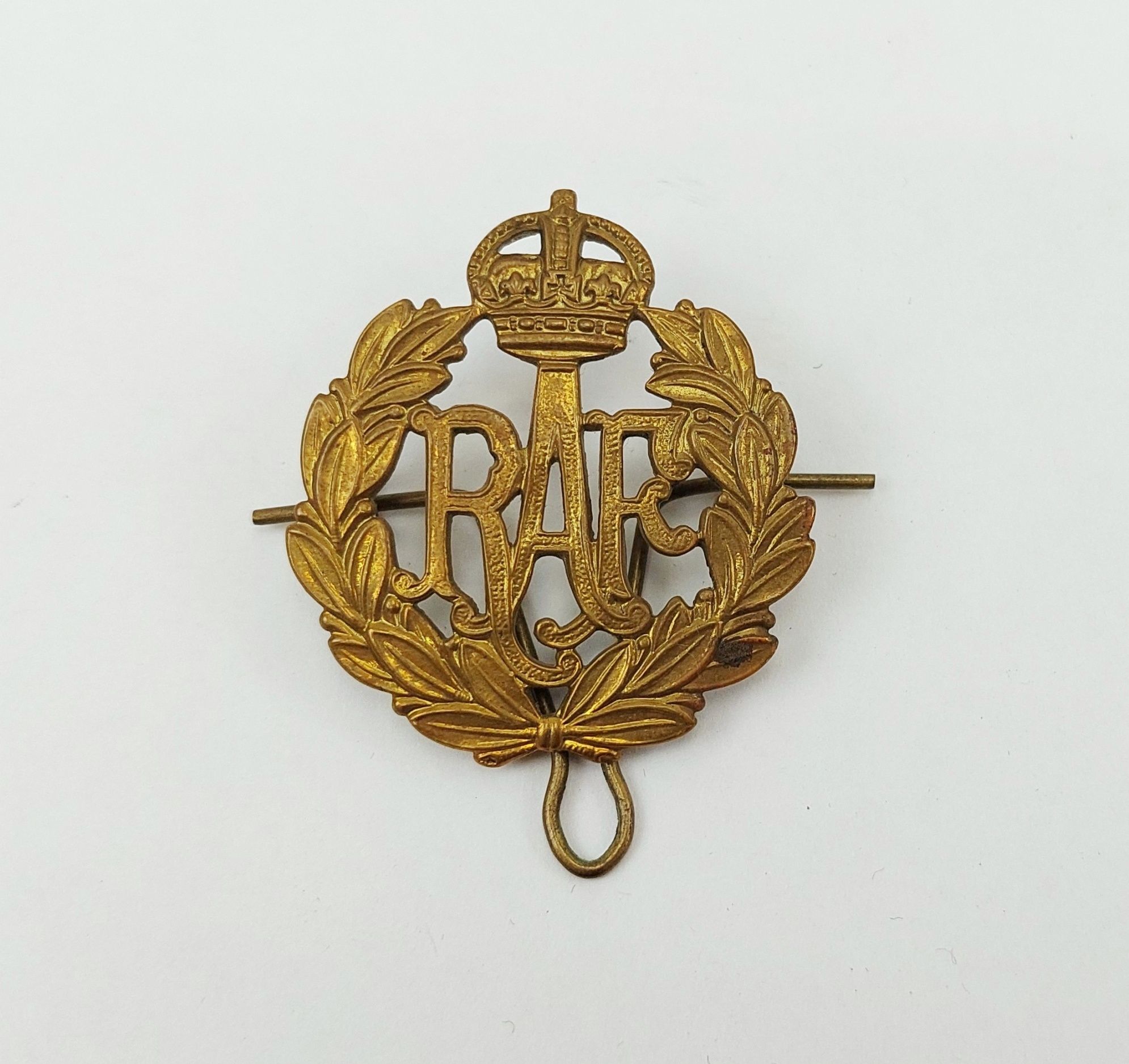 WW1 RAF Royal Air Force Cap Badge 2 1