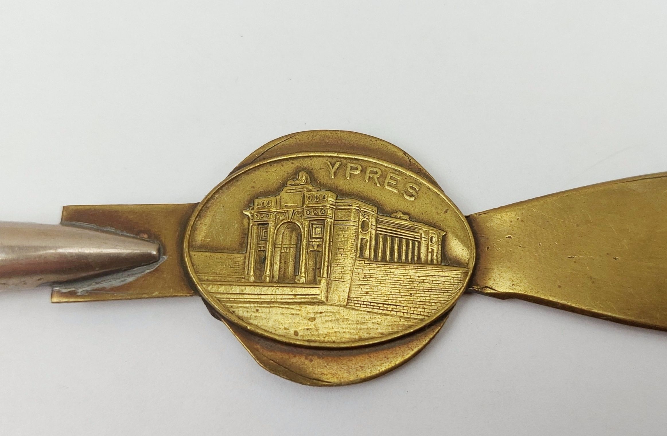 WW1 Trench Art Ypres Letter Opener 2