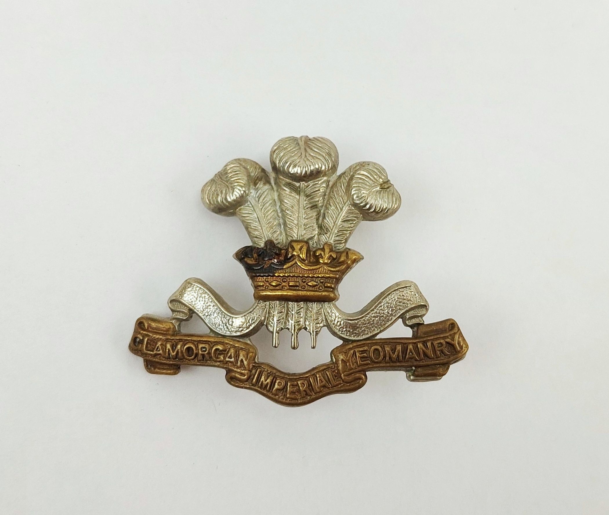 WW2 Glamorgan Imperial Yeomanry Cap Badge 1