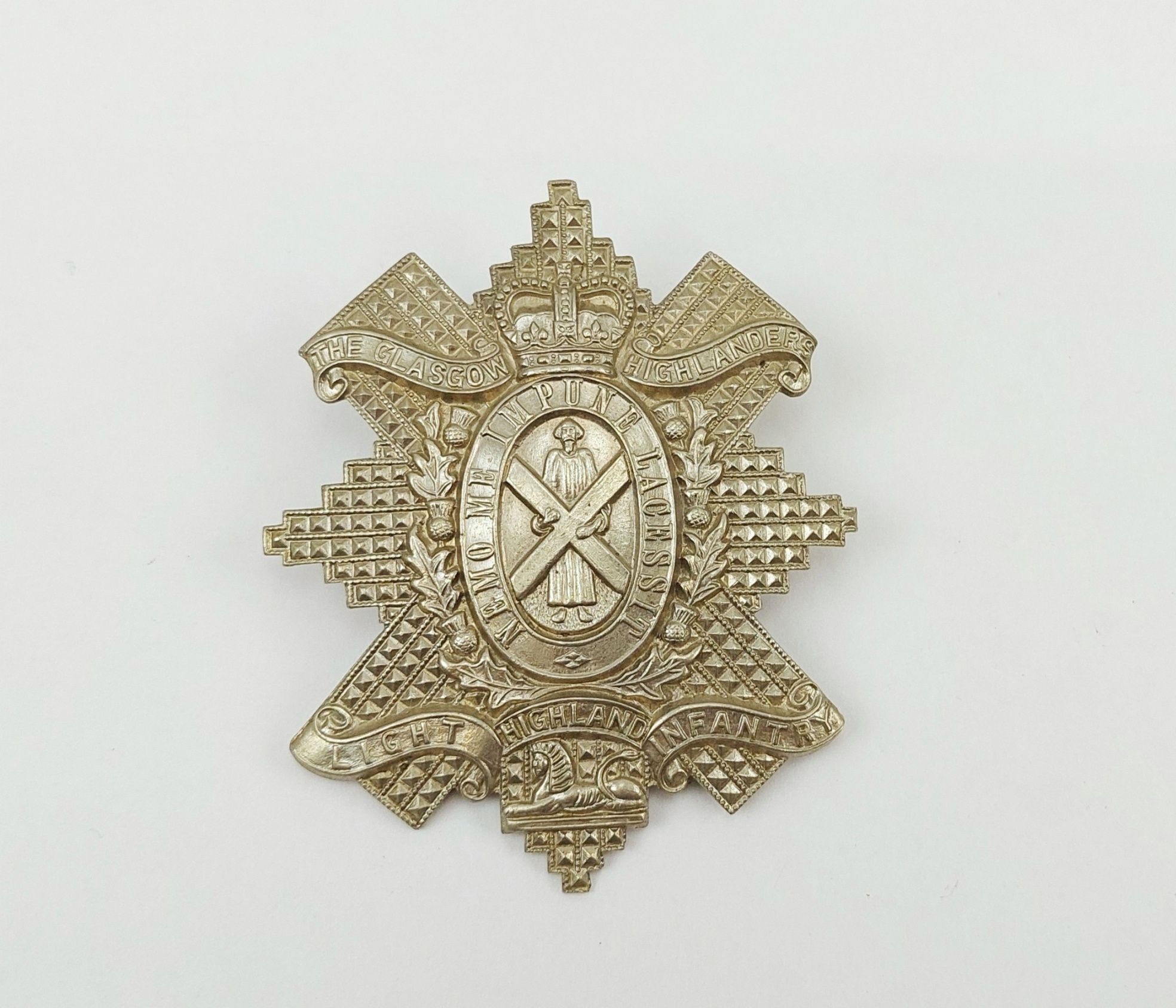 WW2 Glasgow Highlanders Cap Badge 1