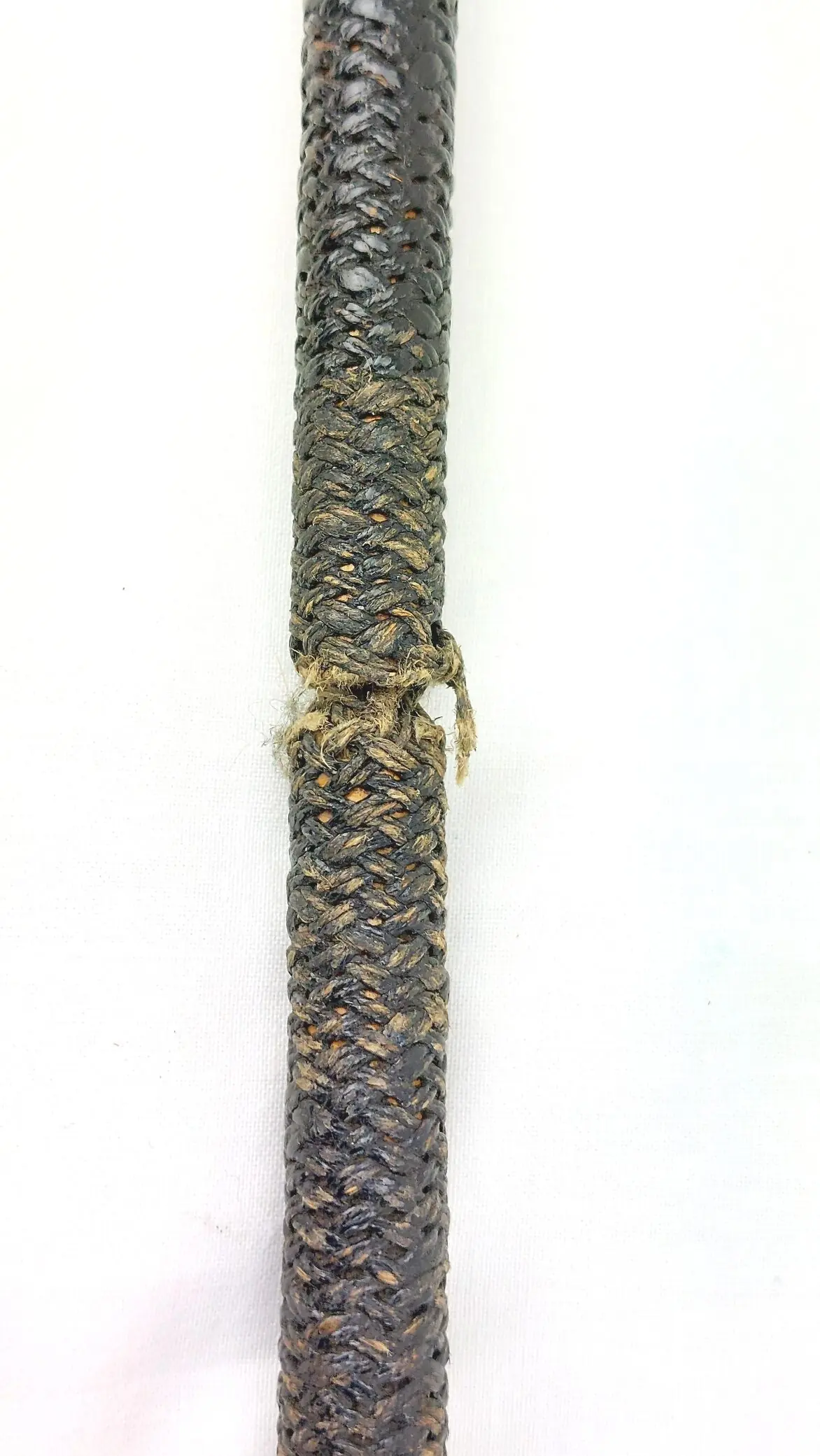 Antique, British, Bosun’s “Persuader” Naval Cosh with Lead-Weighted Ends, Cord-Bound, c.19th Century (3)