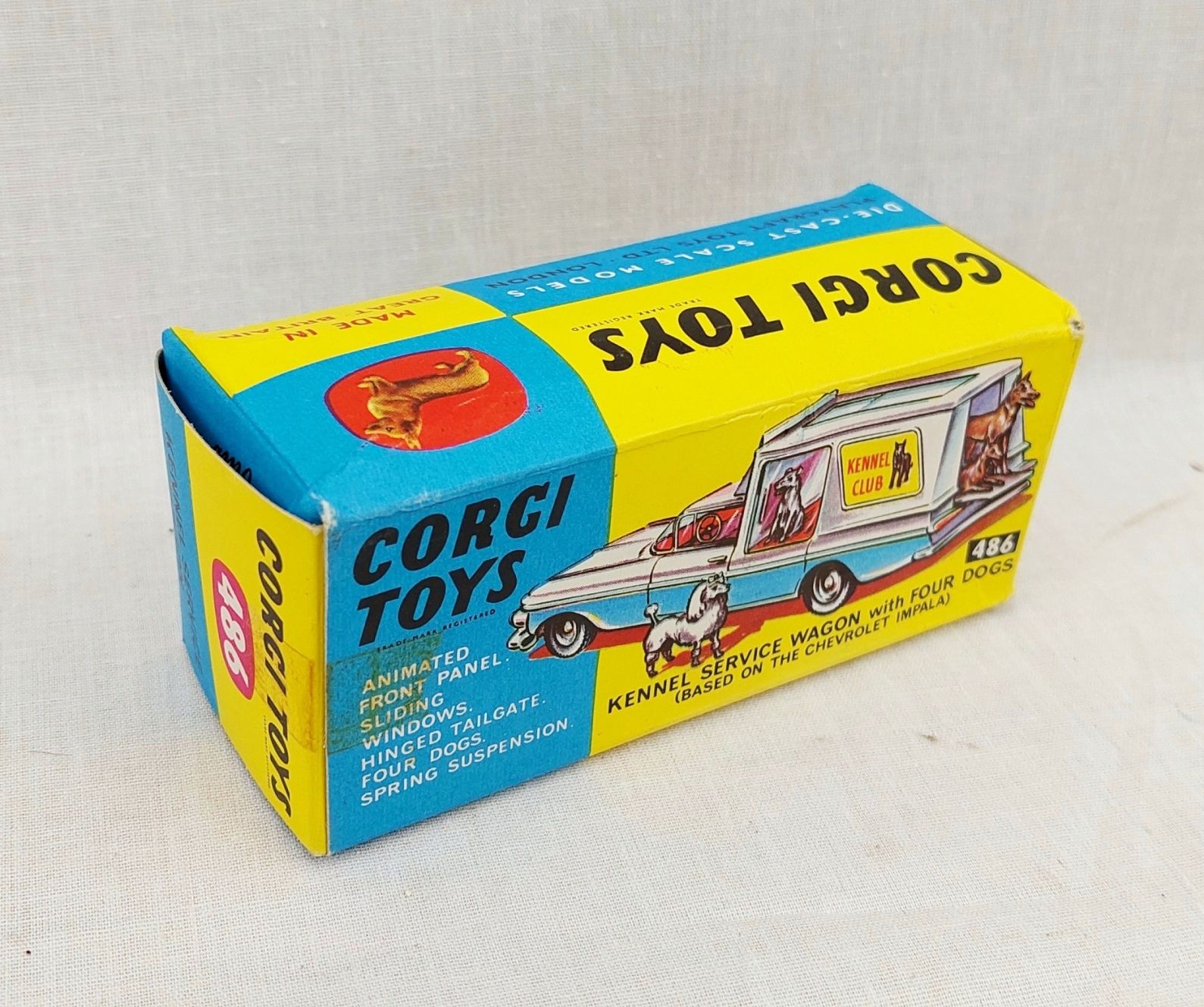 Boxed Corgi Toys Kennel Service Wagon With Four Dogs 8
