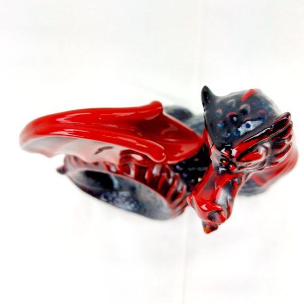 British, 1993, Royal Doulton Flambé Dragon HN 3552, Collectors
