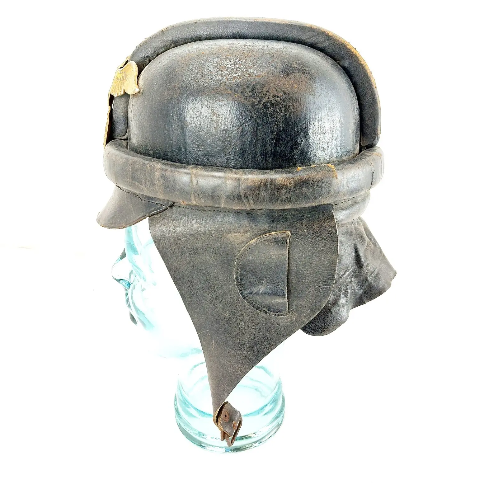 German, Mid-1930s, NSKK 1st Model Motorcyclists' Crash Helmet with Eagle  Insignia - Sally Antiques