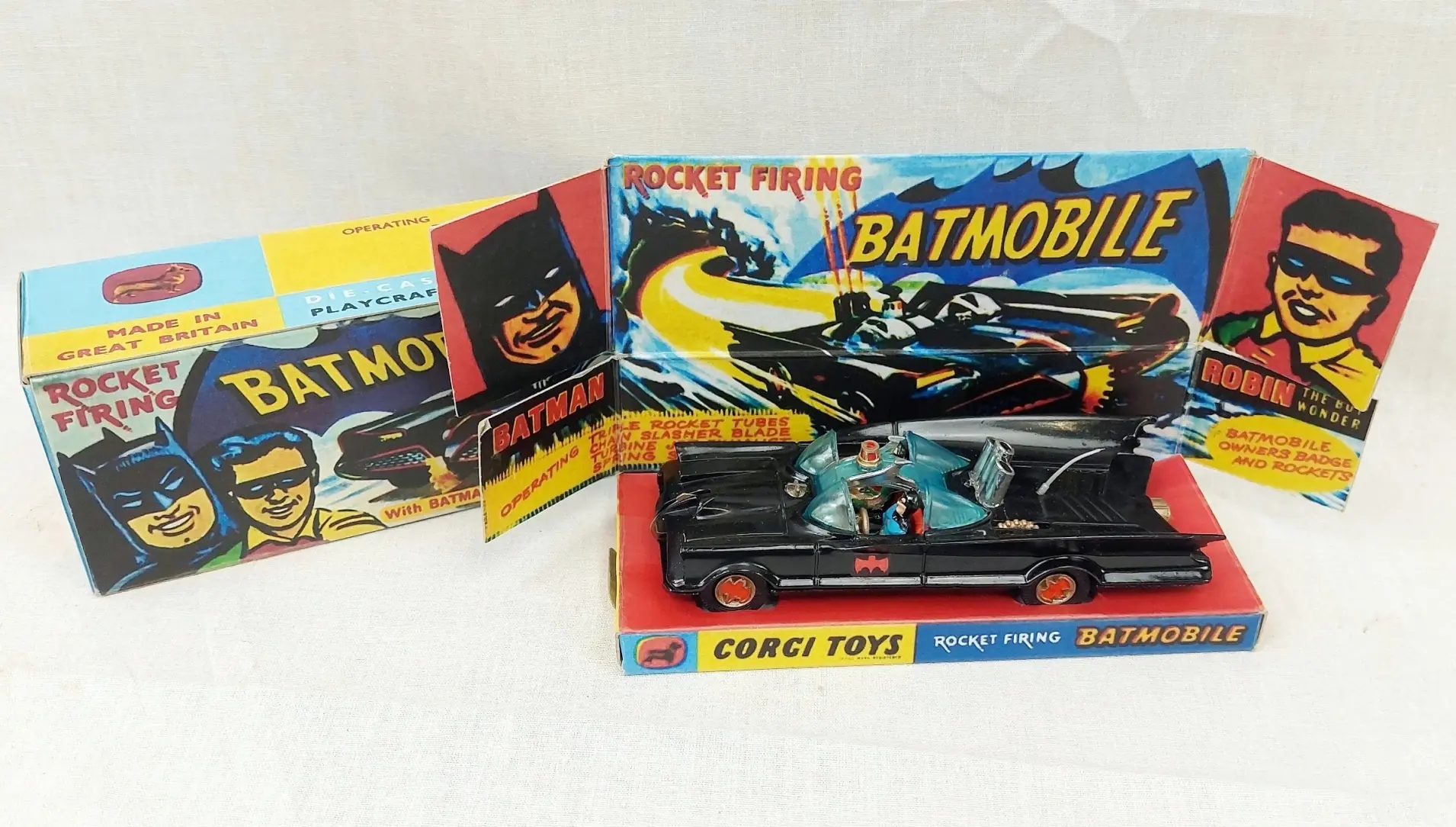 Restored Corgi Toys 267 Batmobile 1