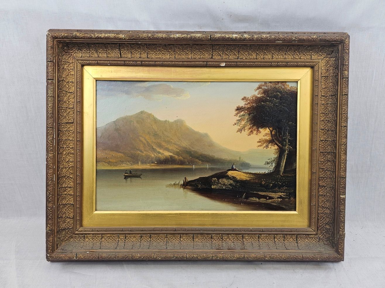 The Entrance To Loch Katrine Oil Painting By Kenneth MacKenzie 1882 – 1899 1