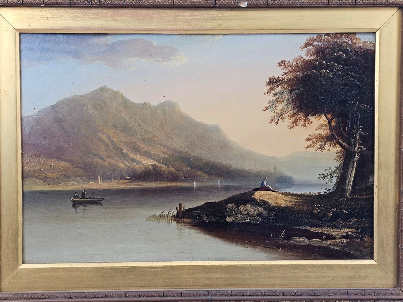 The Entrance To Loch Katrine Oil Painting By Kenneth MacKenzie 1882 – 1899 2
