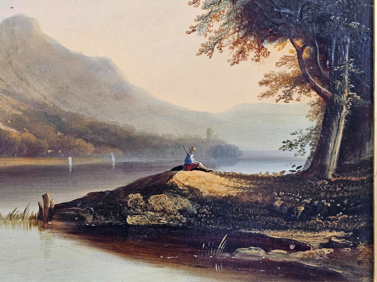 The Entrance To Loch Katrine Oil Painting By Kenneth MacKenzie 1882 – 1899 3