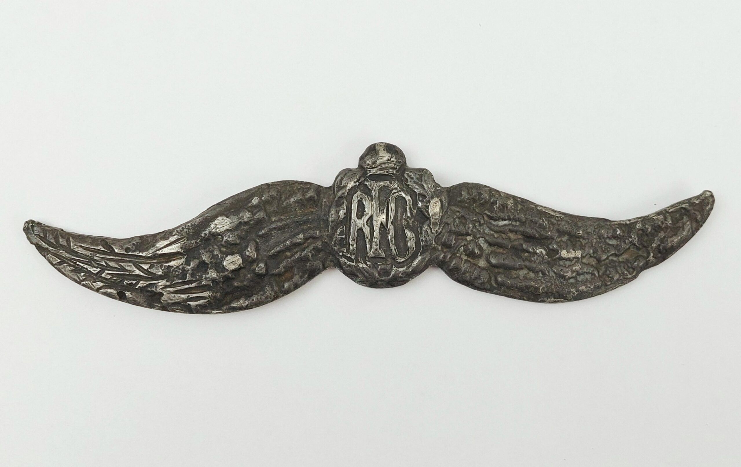 WW1 Royal Flying Corps RFC Cast Metal Plaque 1