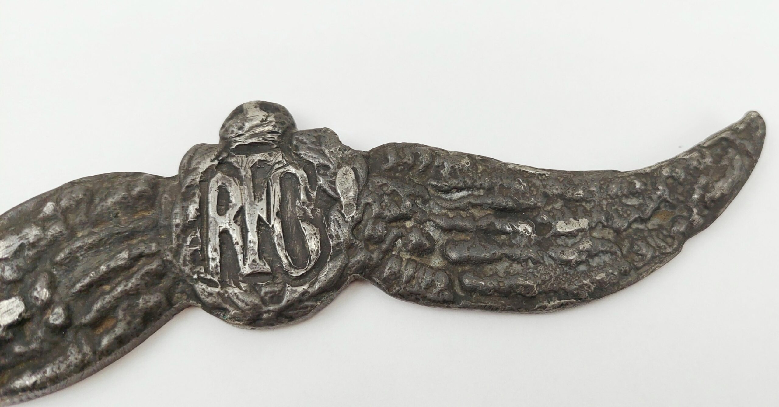 WW1 Royal Flying Corps RFC Cast Metal Plaque 3