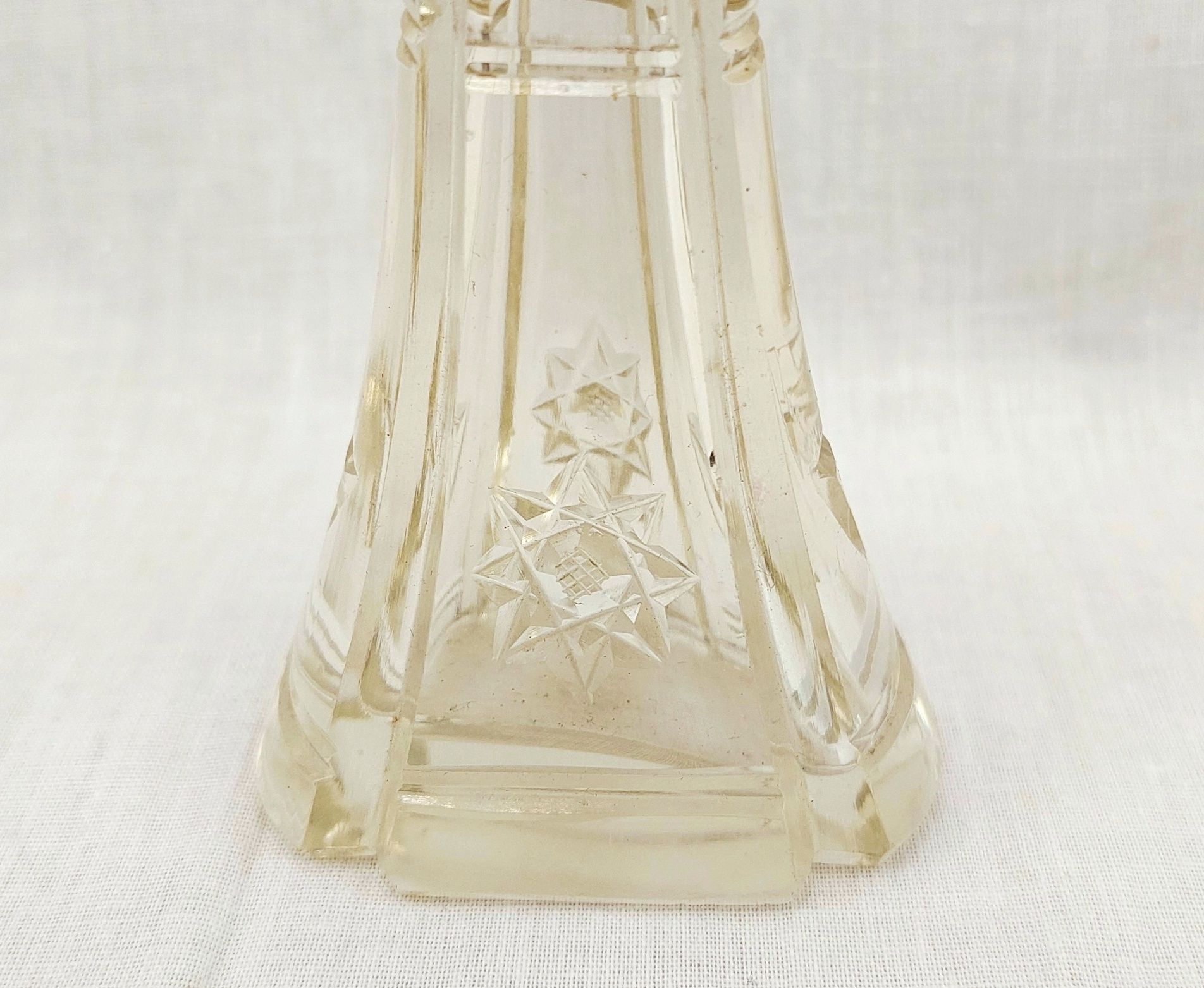 c1920 Sterling Silver Mounted Perfume Bottle 2