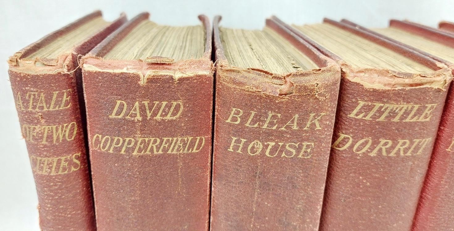 17 Vols Of Charles Dickens Published In 1868 By Chapman 1