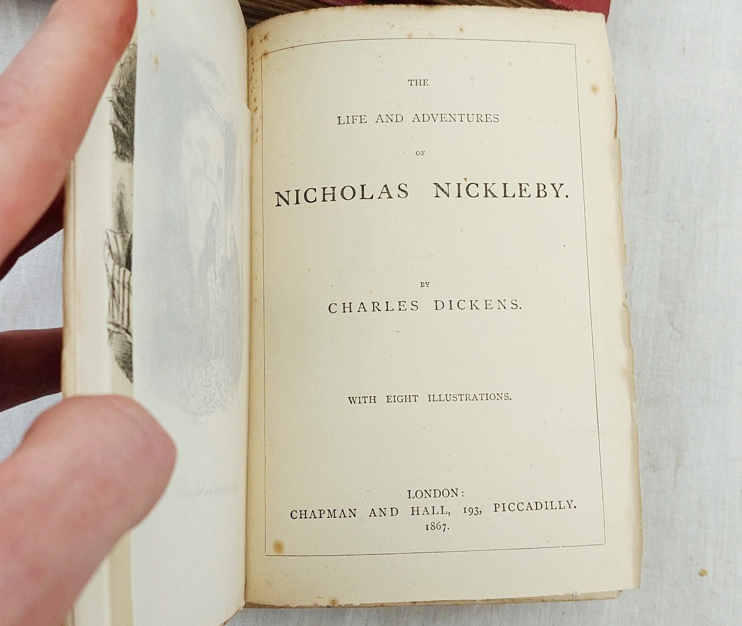 17 Vols Of Charles Dickens Published In 1868 By Chapman 11