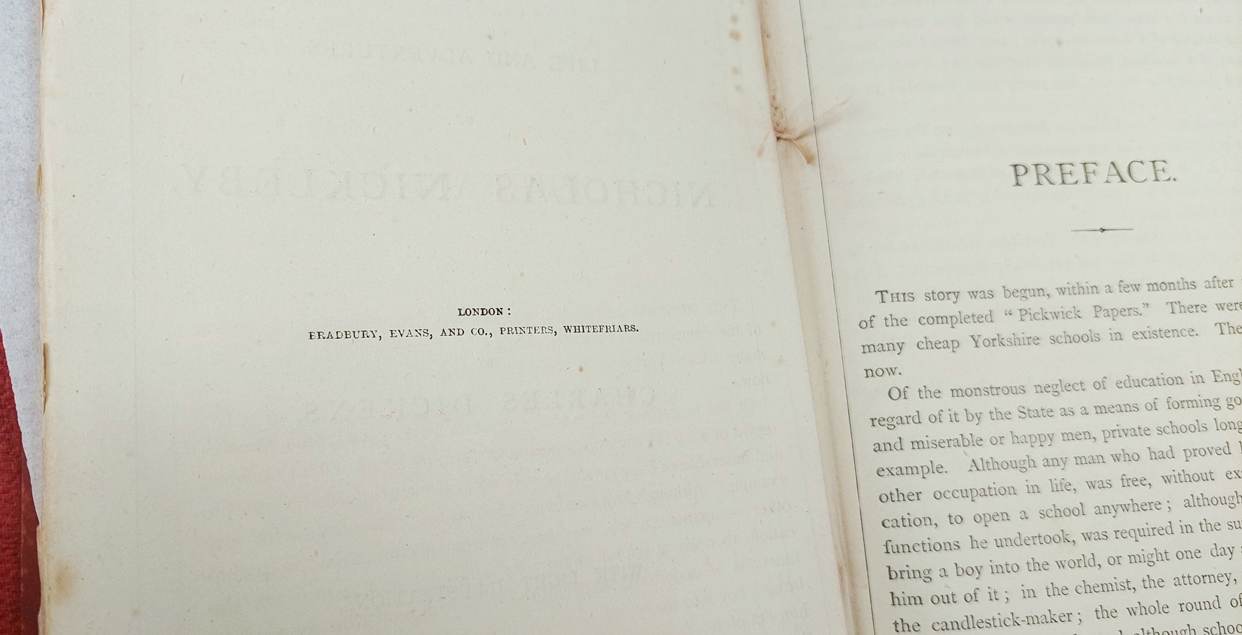 17 Vols Of Charles Dickens Published In 1868 By Chapman 12