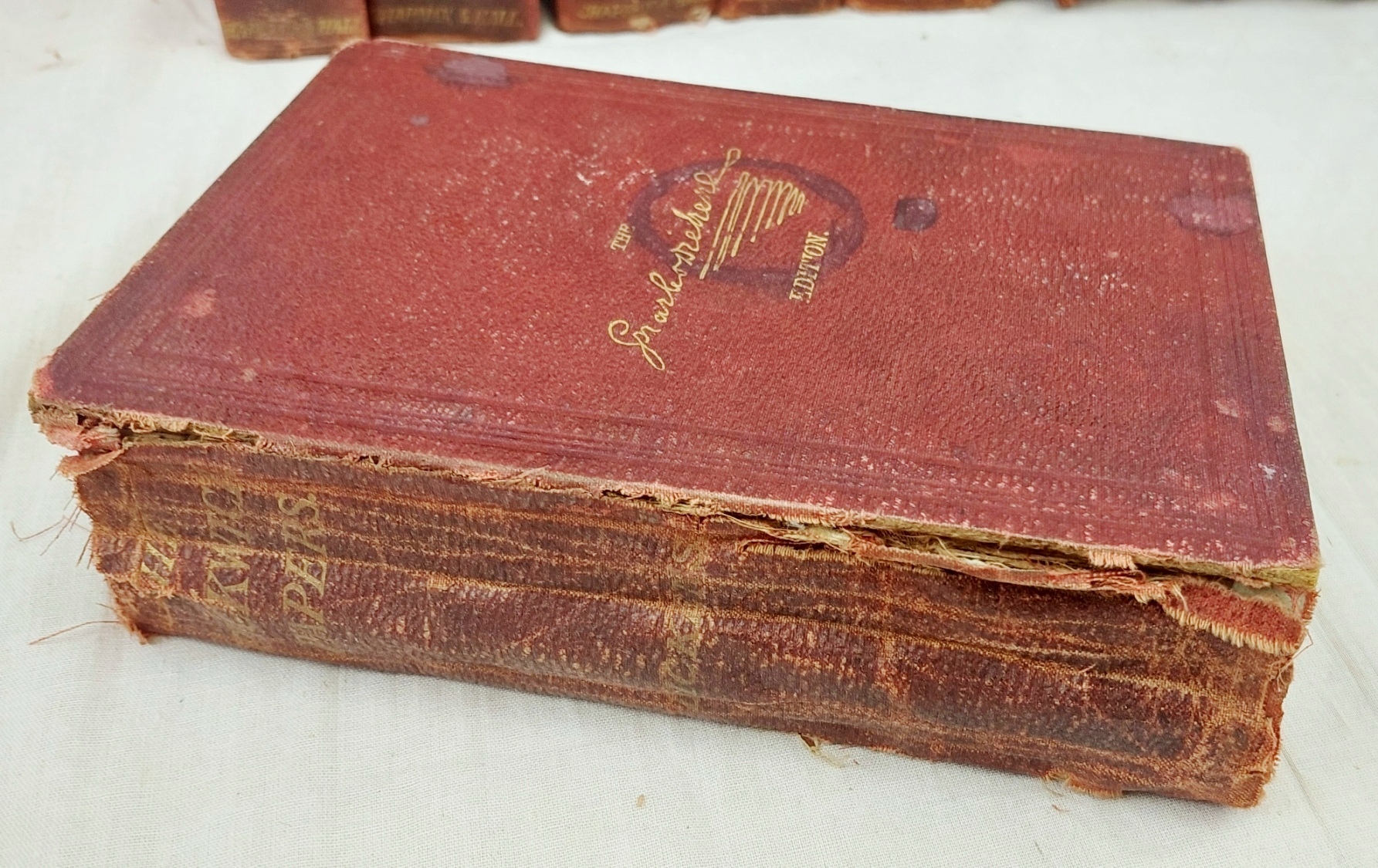 17 Vols Of Charles Dickens Published In 1868 By Chapman 13