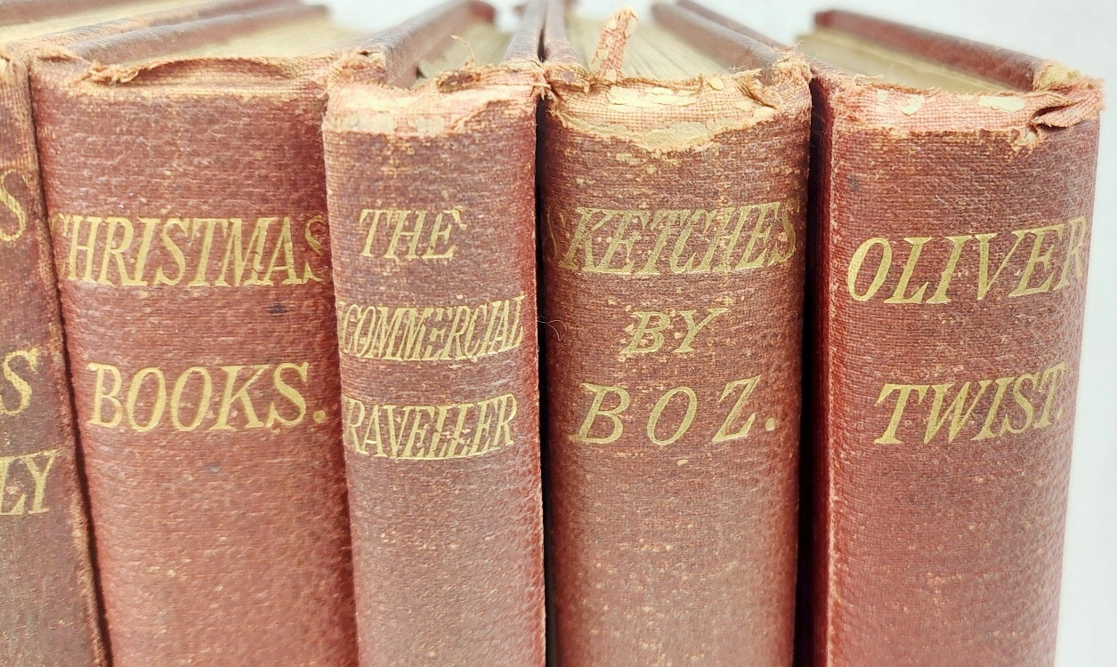 17 Vols Of Charles Dickens Published In 1868 By Chapman 5