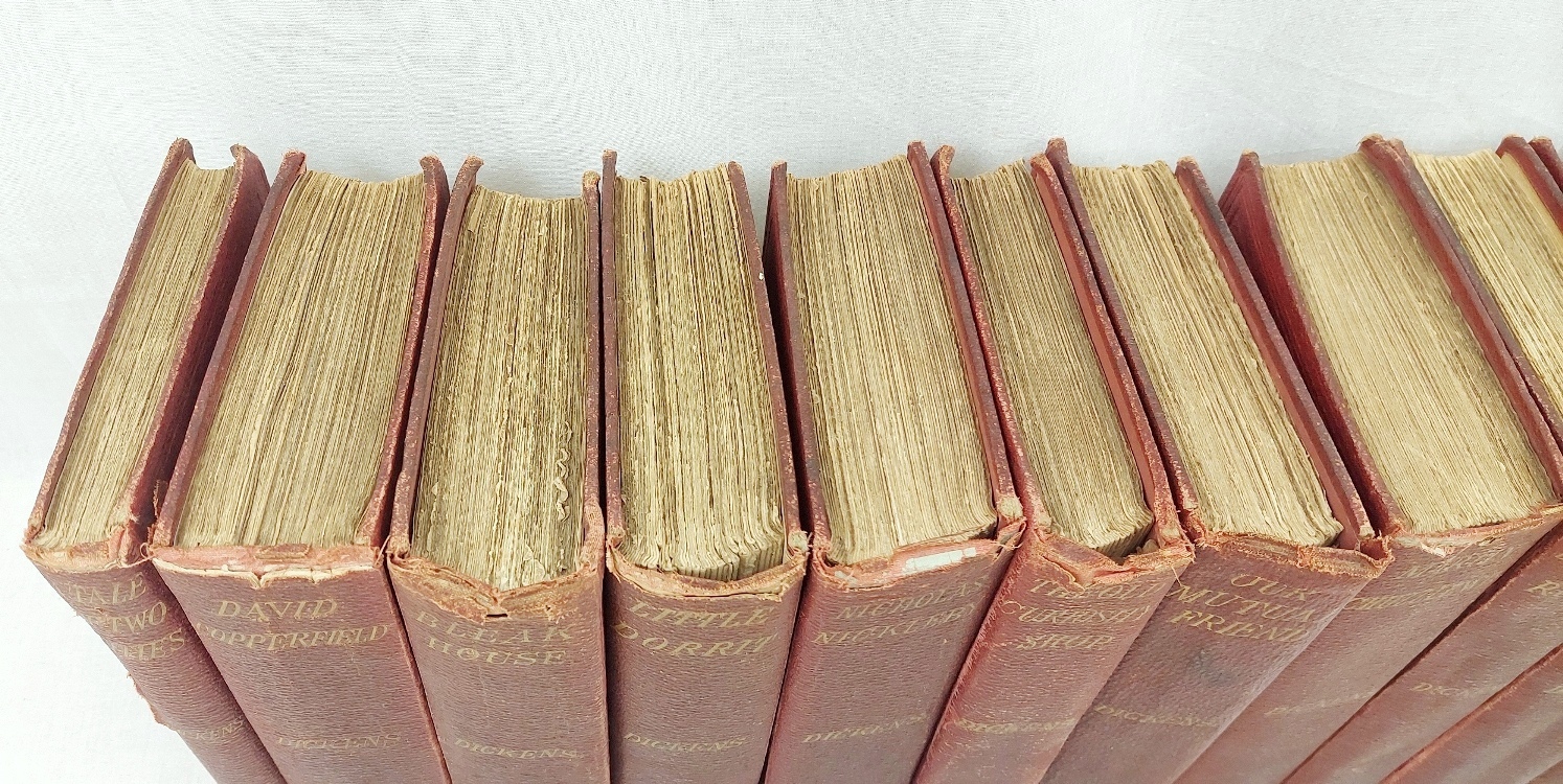 17 Vols Of Charles Dickens Published In 1868 By Chapman 6