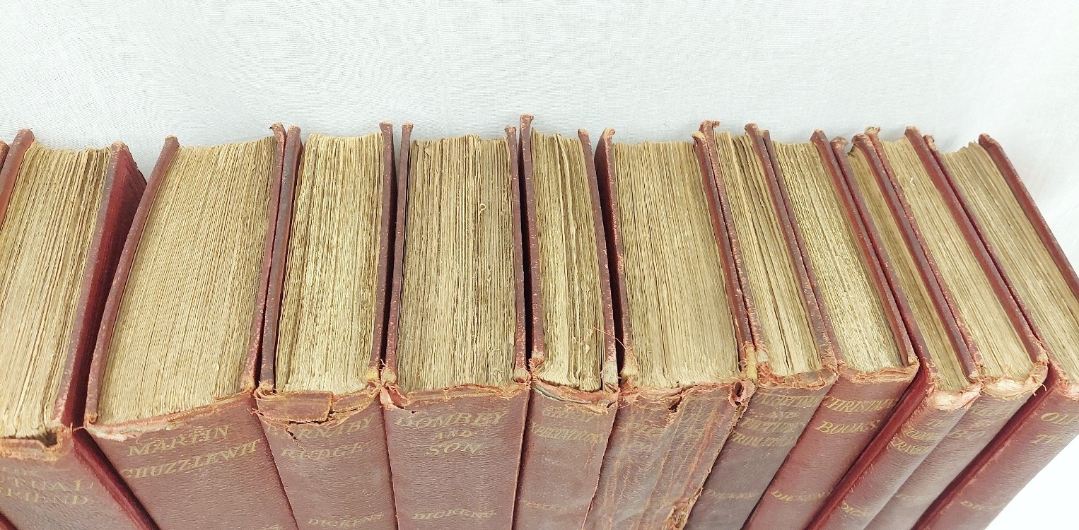 17 Vols Of Charles Dickens Published In 1868 By Chapman 7