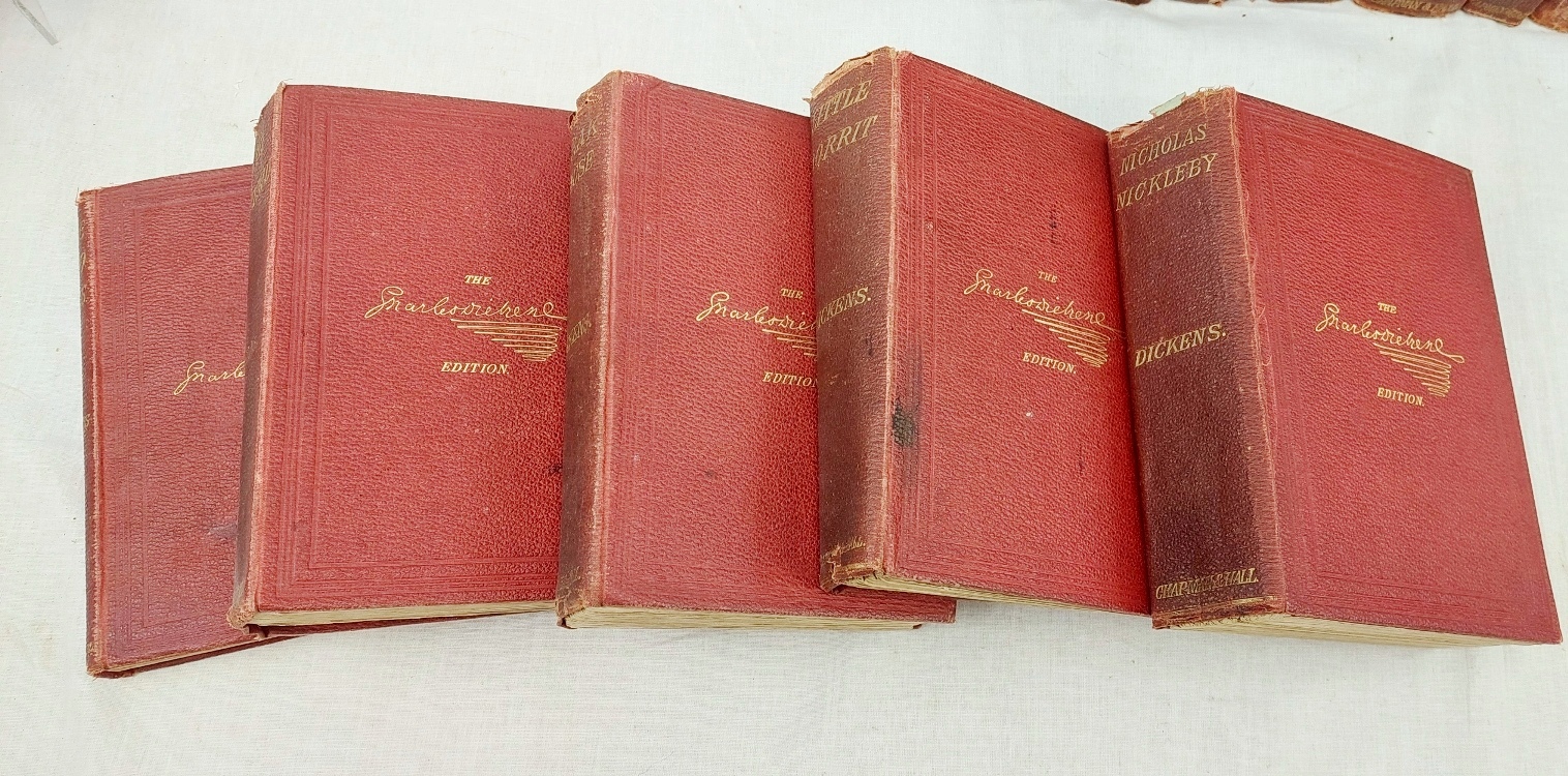 17 Vols Of Charles Dickens Published In 1868 By Chapman 8